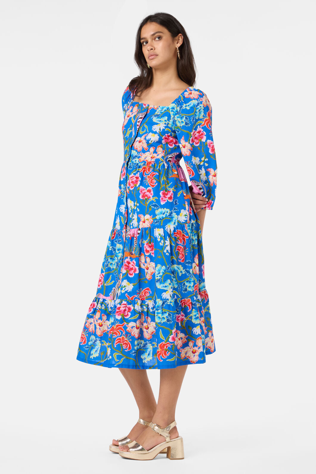 Gorman NZ - Zebra Crossing Long Dress - print