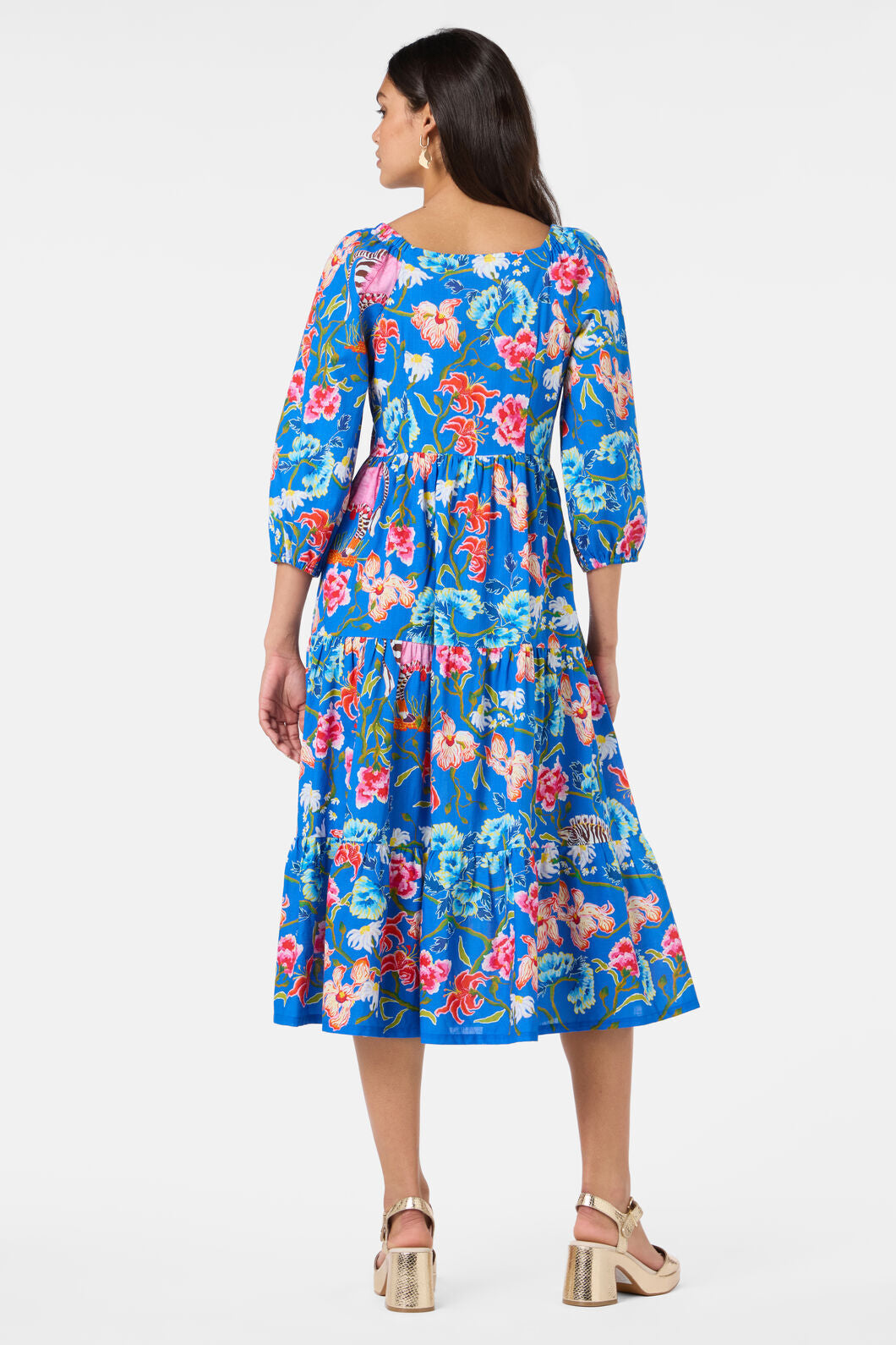 Gorman NZ - Zebra Crossing Long Dress - print