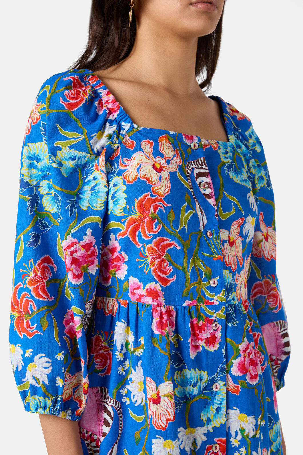 Gorman NZ - Zebra Crossing Long Dress - print