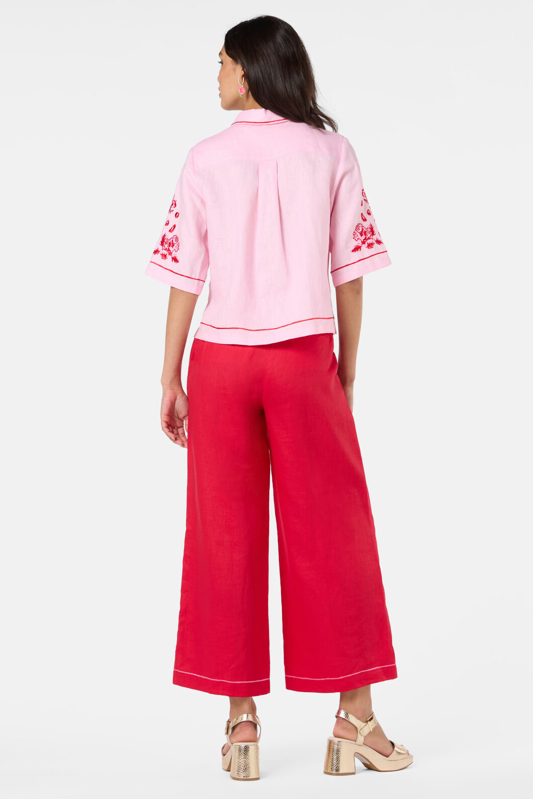 Gorman NZ - Ainslee Anglaise Shirt - pink