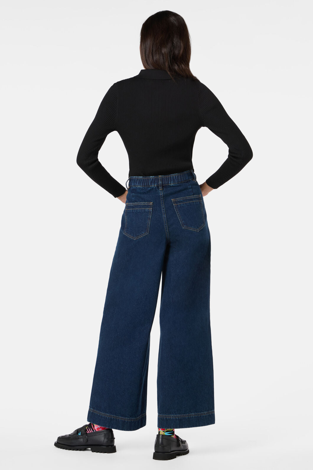 Gorman NZ - Scarlett Wide Leg Denim Jean - indigo