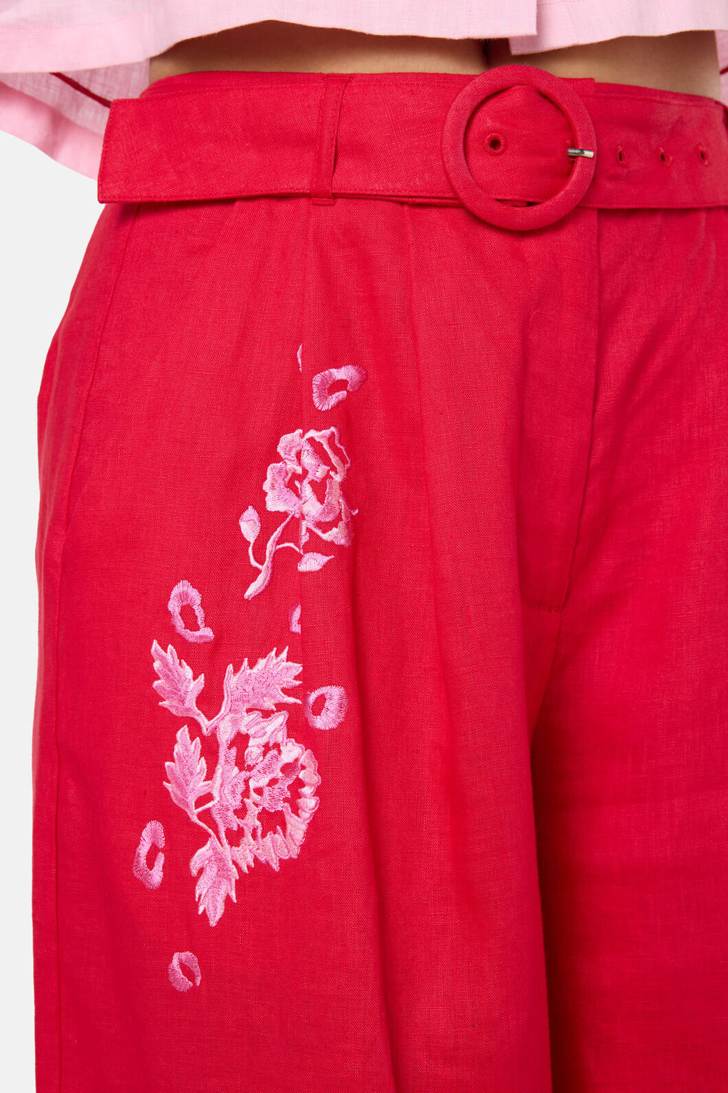 Gorman NZ - Ainslee Anglaise Pant - red
