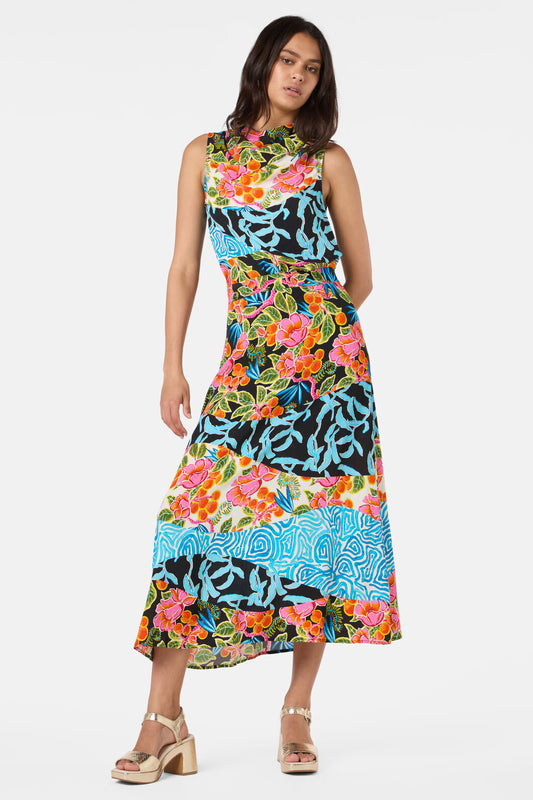 Gorman NZ - Plum Harvest Patchwork Skirt - print