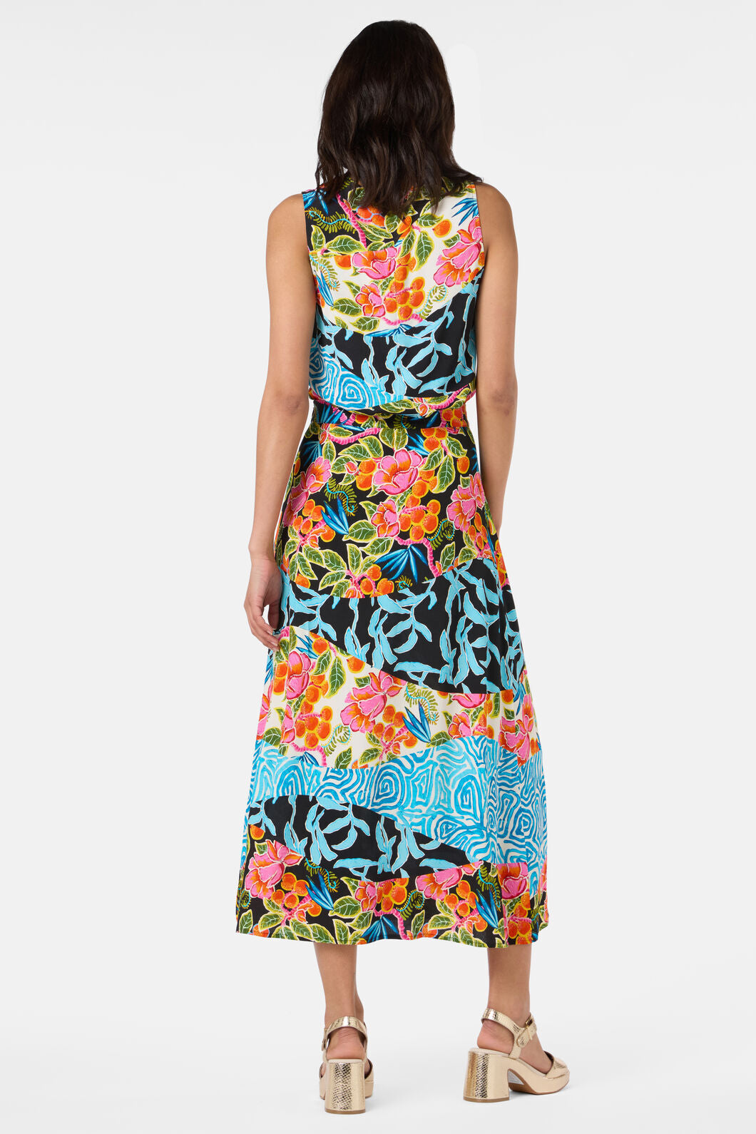 Gorman NZ - Plum Harvest Patchwork Skirt - print