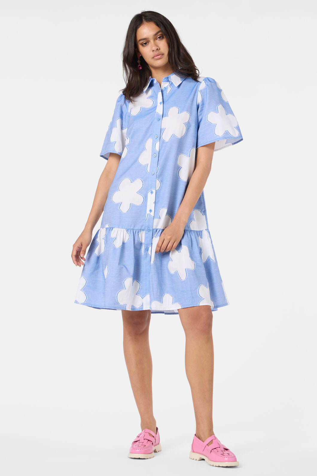 Gorman NZ - Cut Daisies Dress - blue