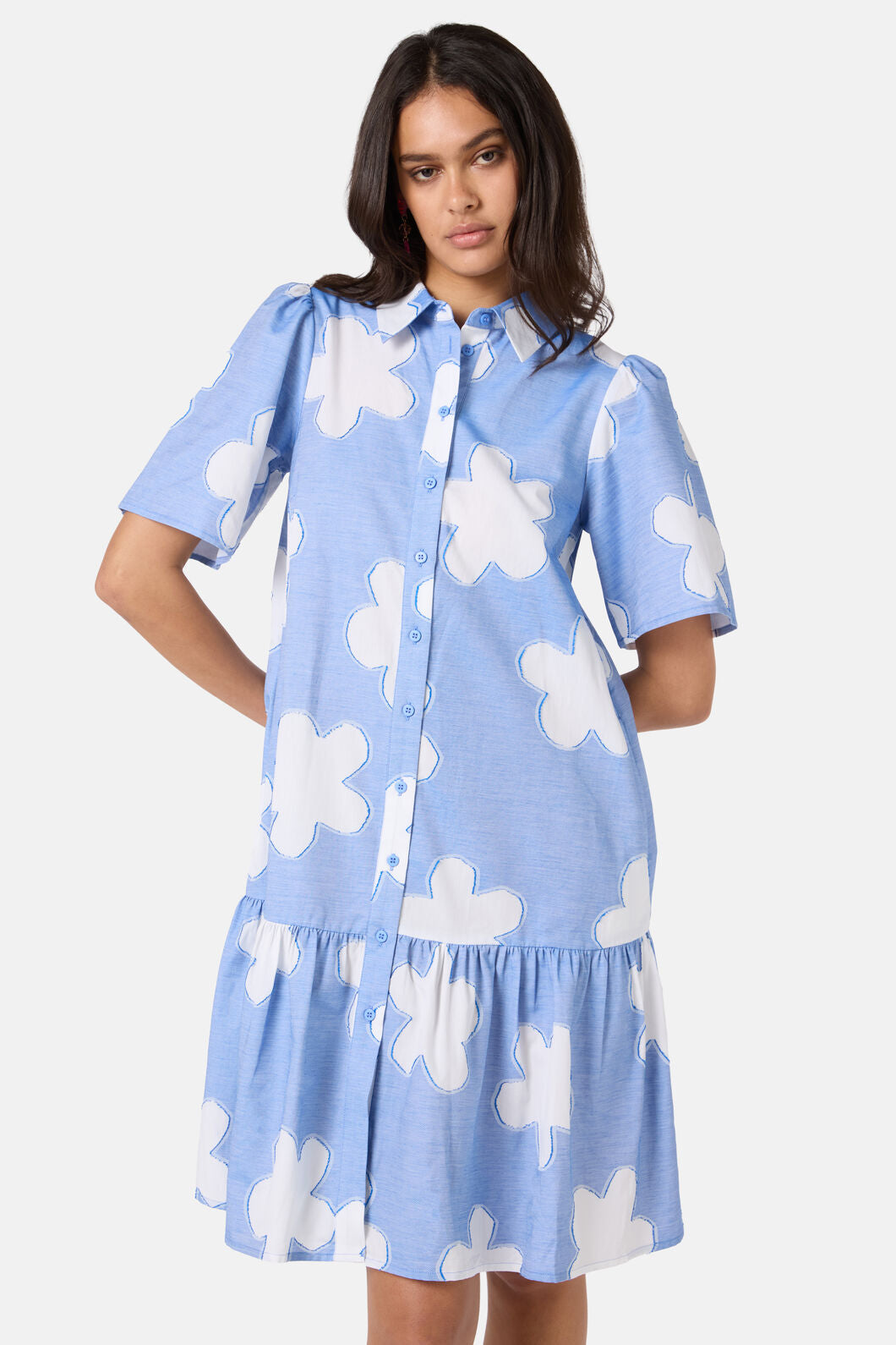 Gorman NZ - Cut Daisies Dress - blue