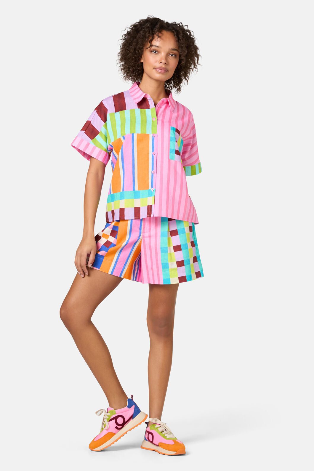 Gorman NZ - HOLIDAY STRIPE SHORTS - print