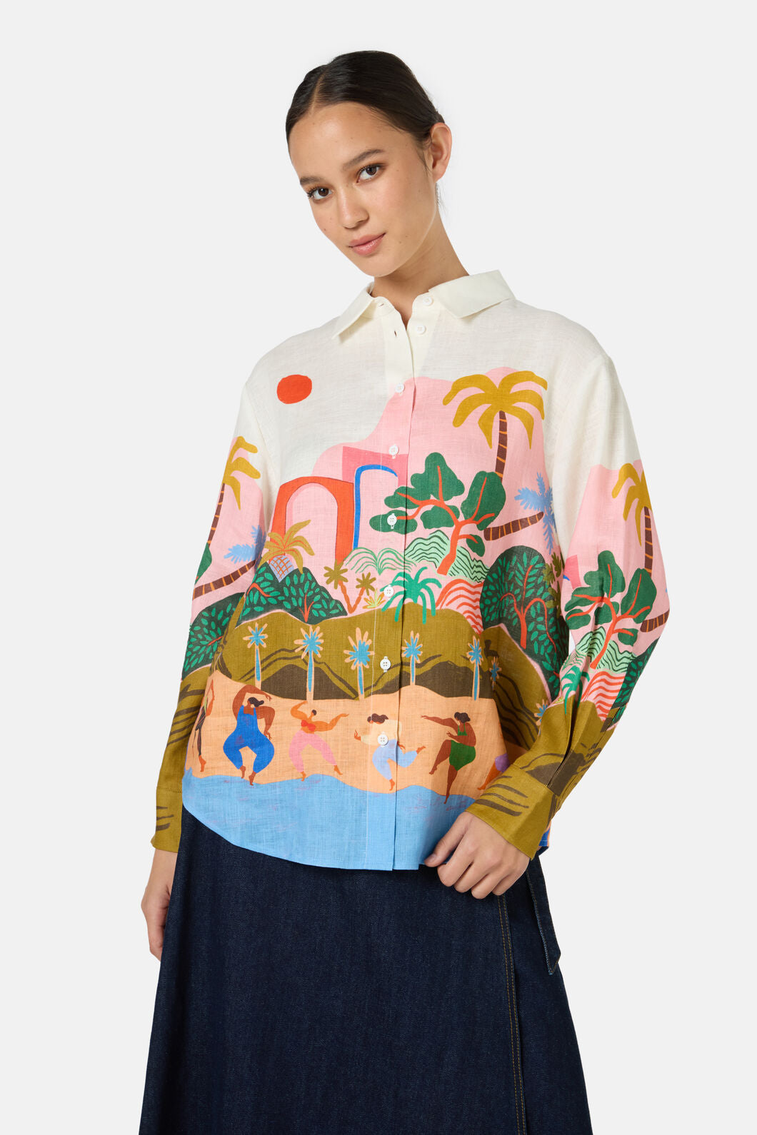 Gorman NZ - Hidden Paradise Shirt - print