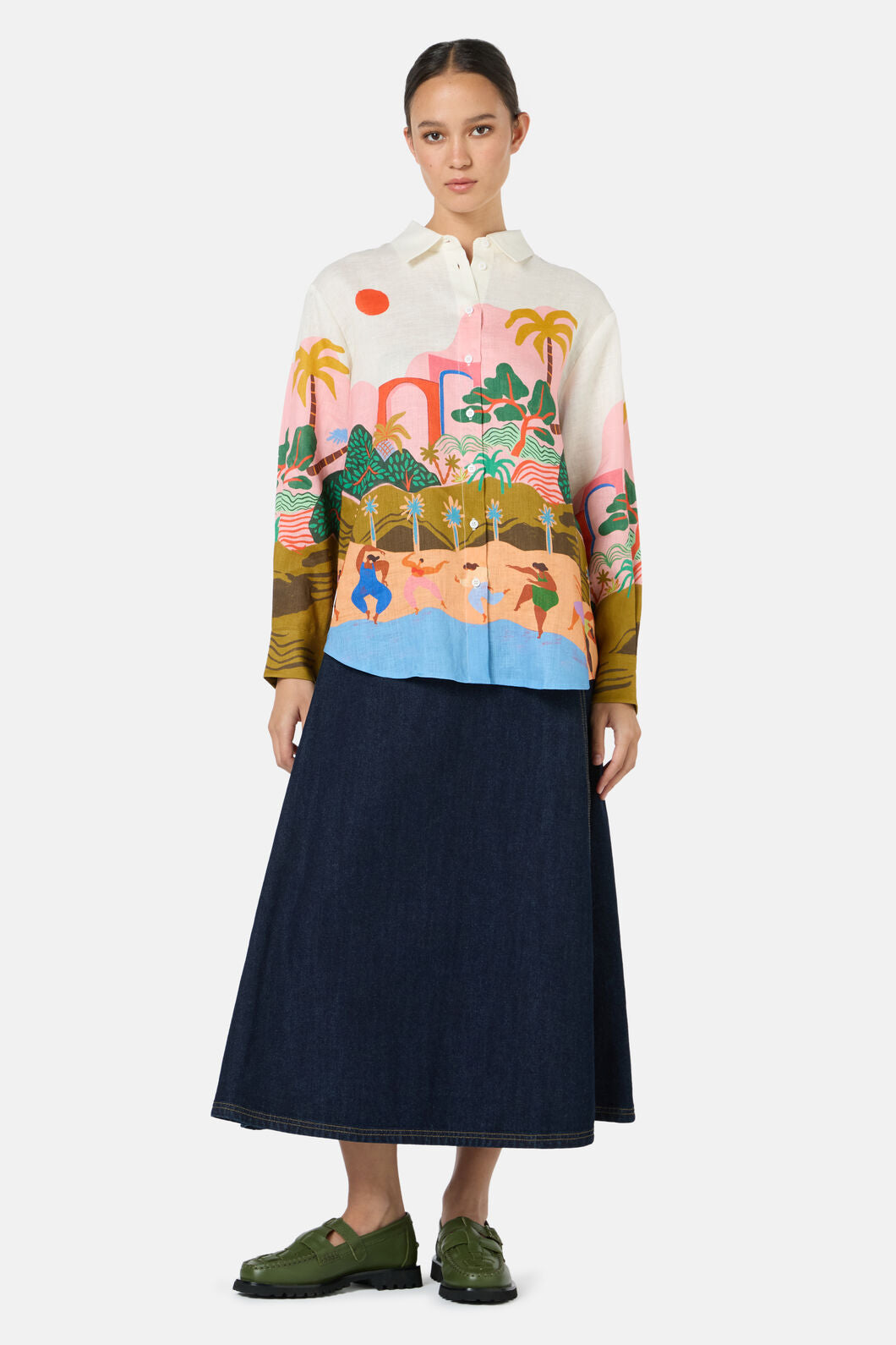 Gorman NZ - Hidden Paradise Shirt - print
