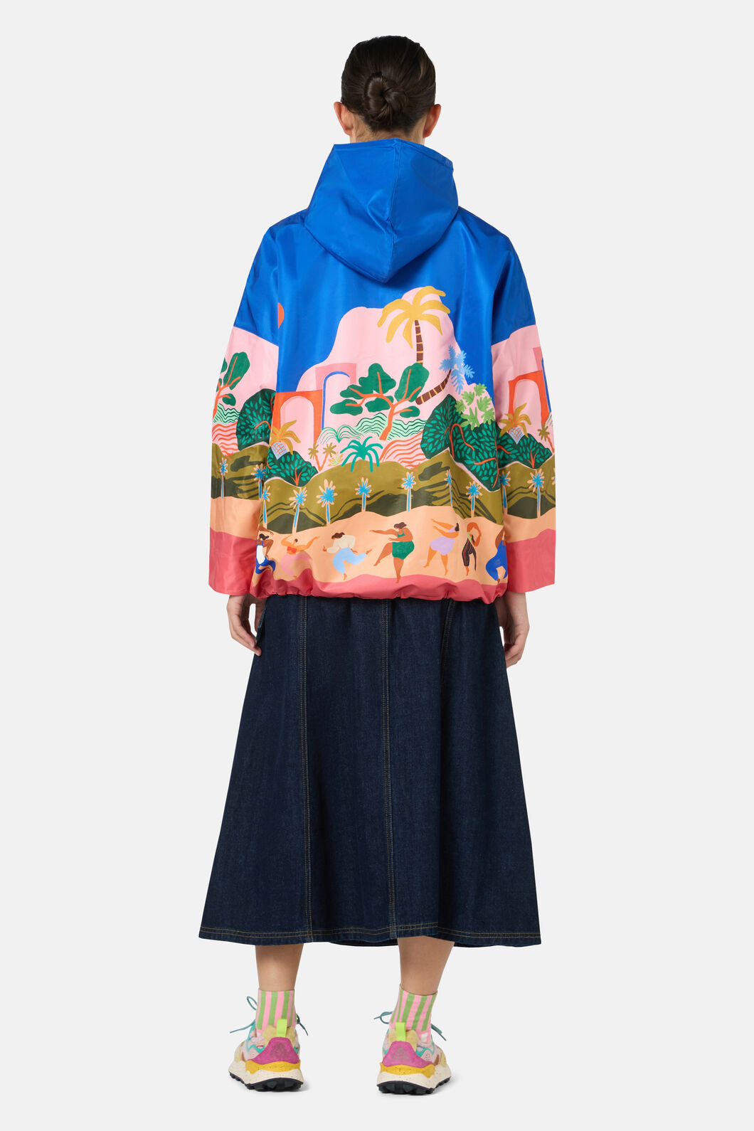 Gorman NZ - Hidden Paradise Raincoat - print