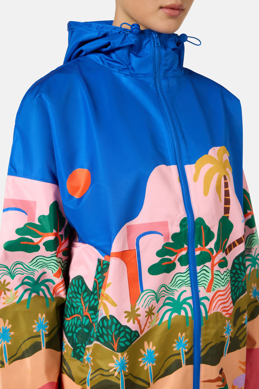 Gorman NZ - Hidden Paradise Raincoat - print
