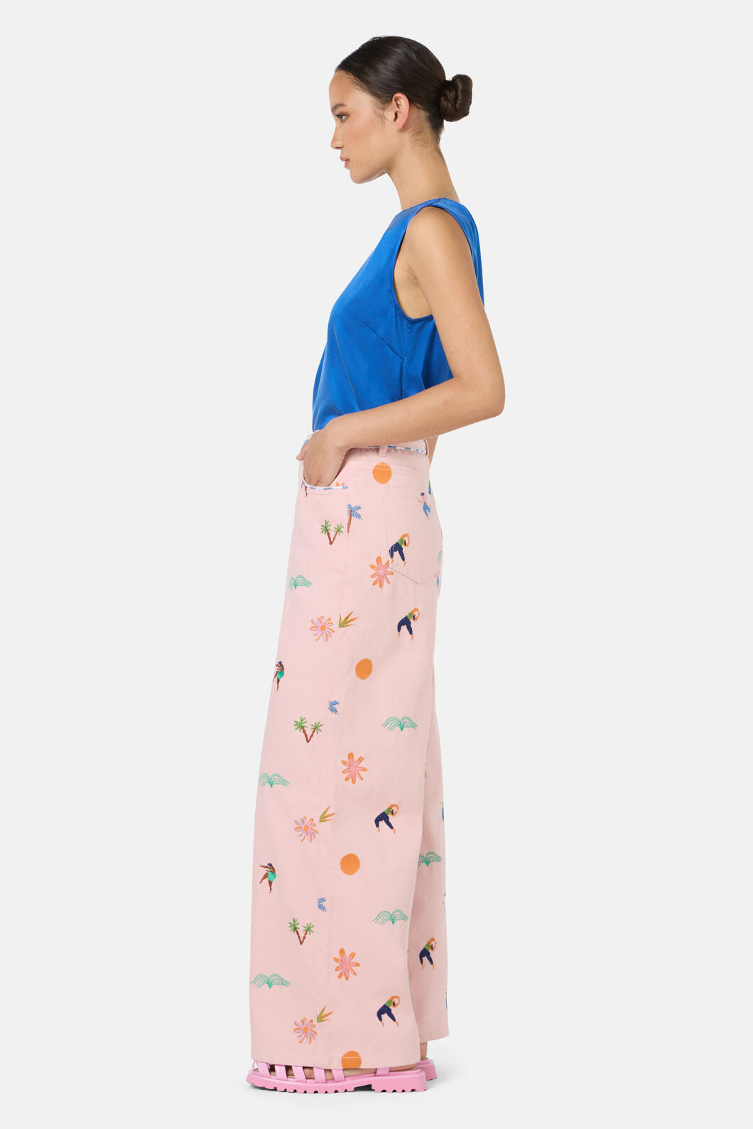 Gorman NZ - Hidden Paradise Jeans - pink