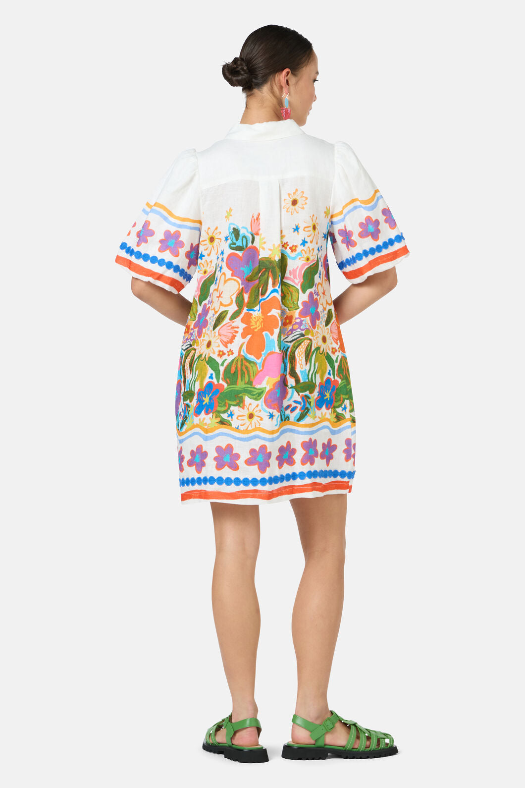 Gorman NZ - Midnight Garden Shirt Dress - print