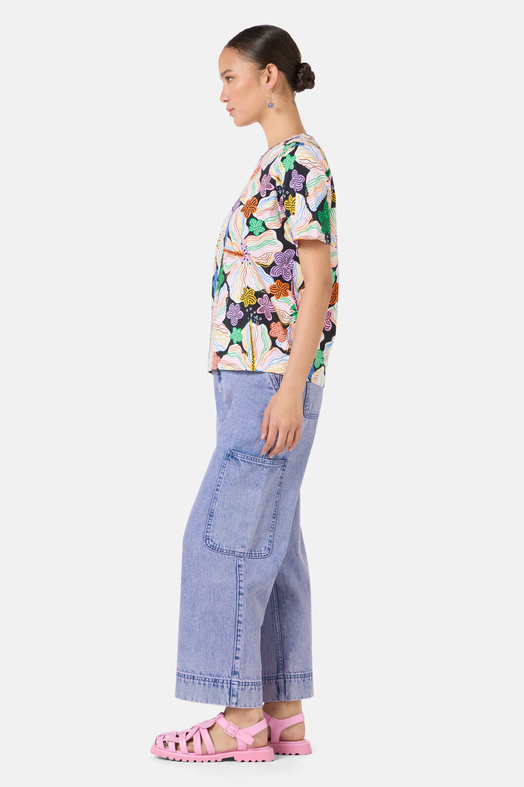 Gorman NZ - Hibiscus Classic Tee - print