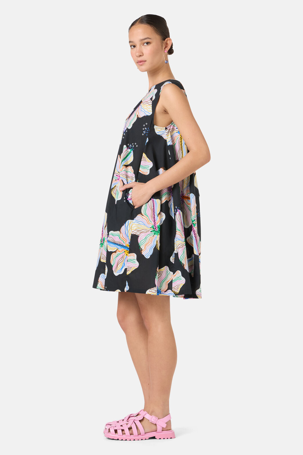 Gorman NZ - Hibiscus Bubble Dress - print