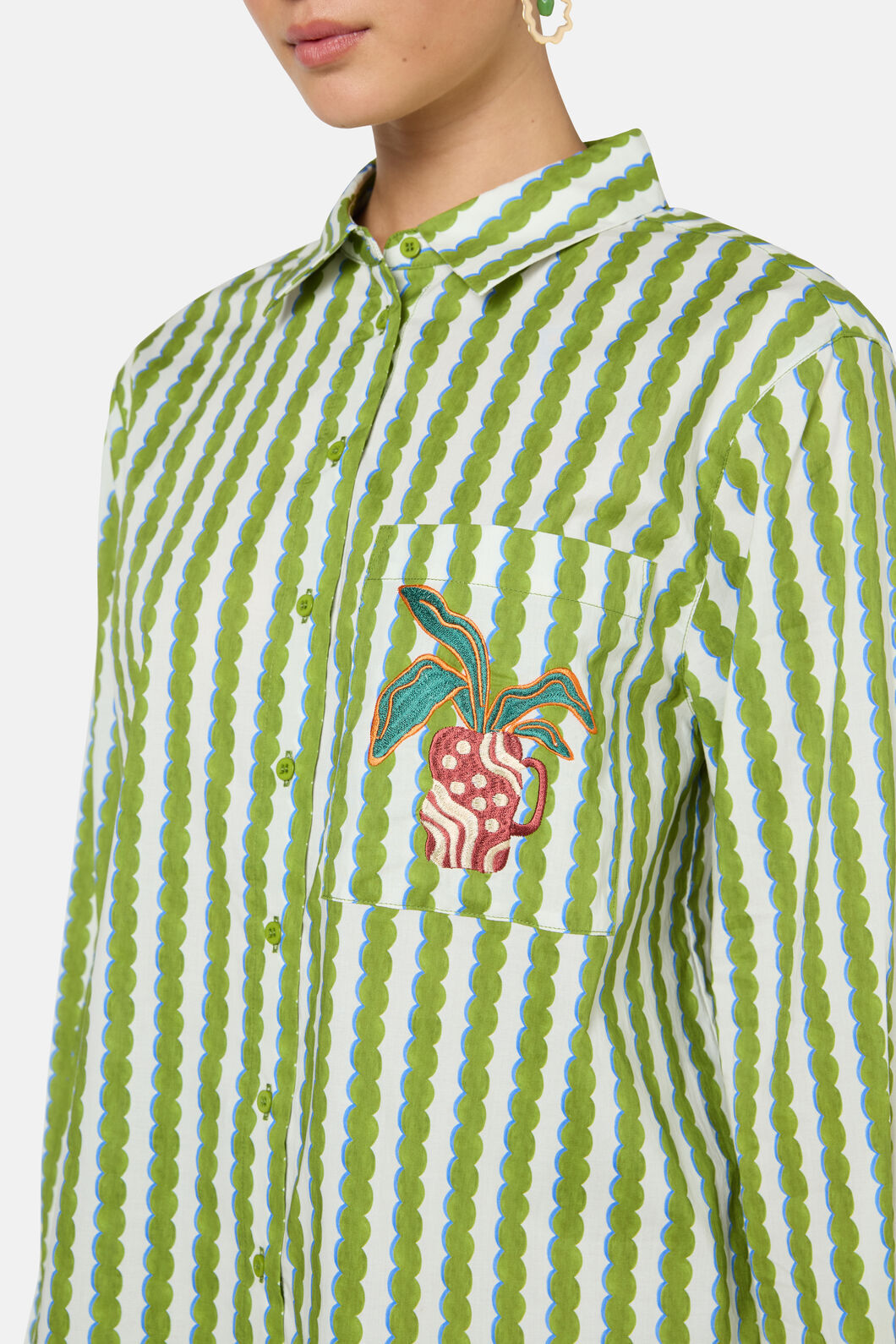 Gorman NZ - Natural Form Stripe Shirt - stripe