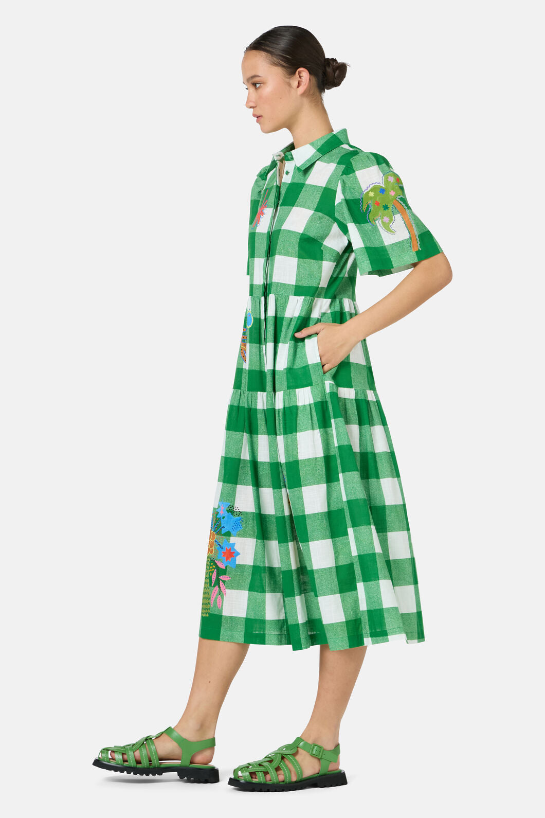 Gorman NZ - Rainforest Diaries Check Dress - check
