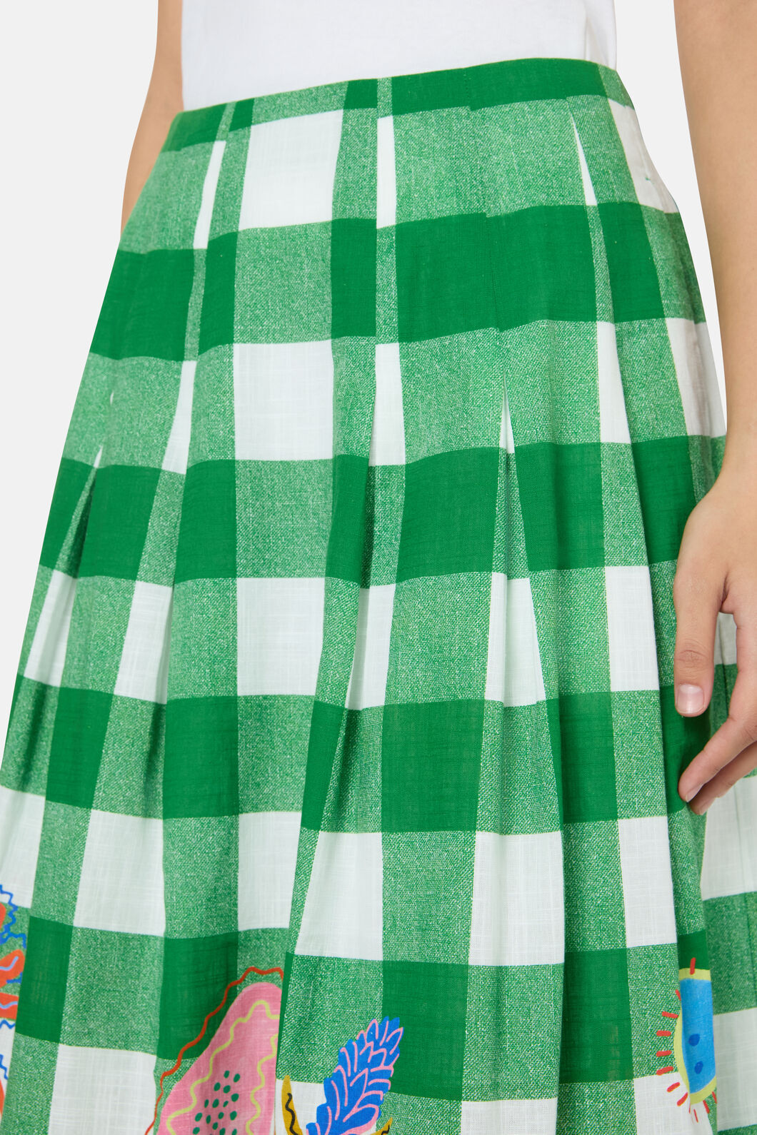 Gorman NZ - Rainforest Diaries Midi Skirt - check