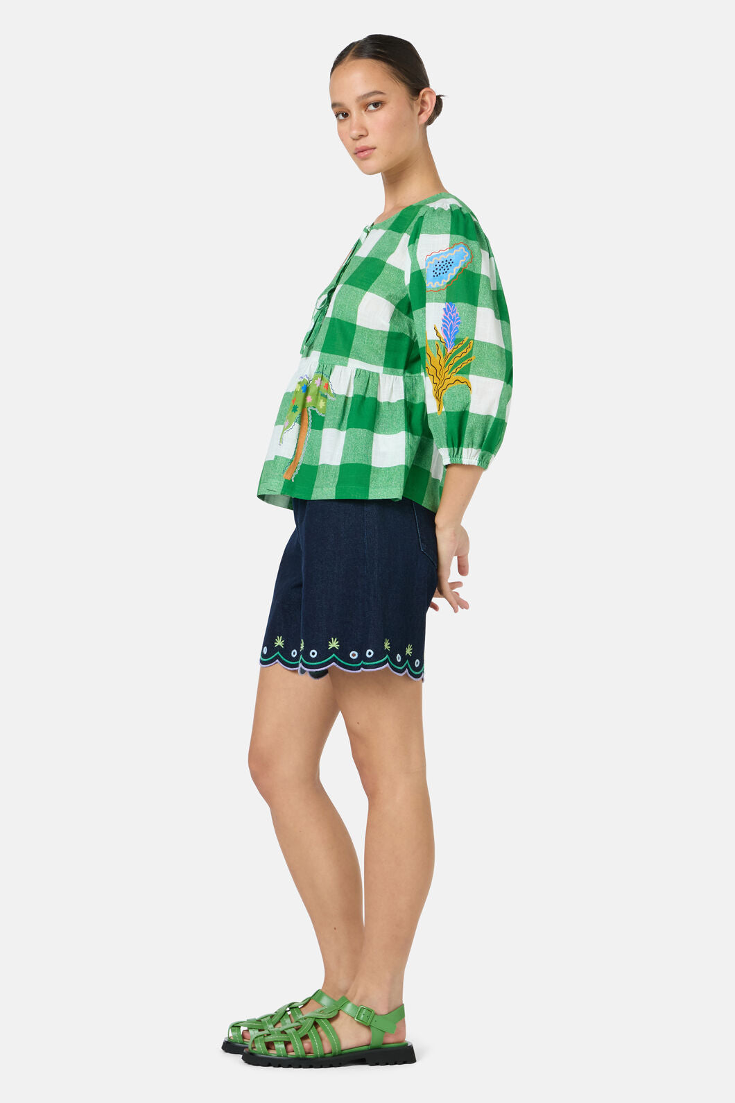 Gorman NZ - Rainforest Diaries Blouse - check