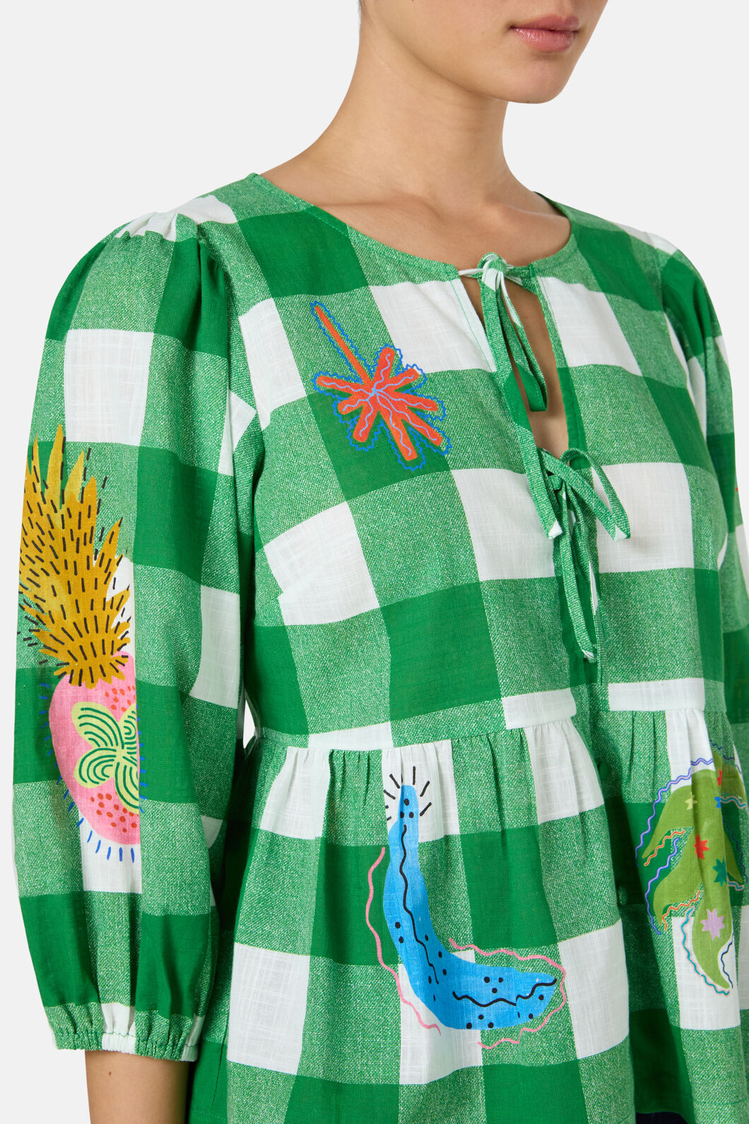 Gorman NZ - Rainforest Diaries Blouse - check