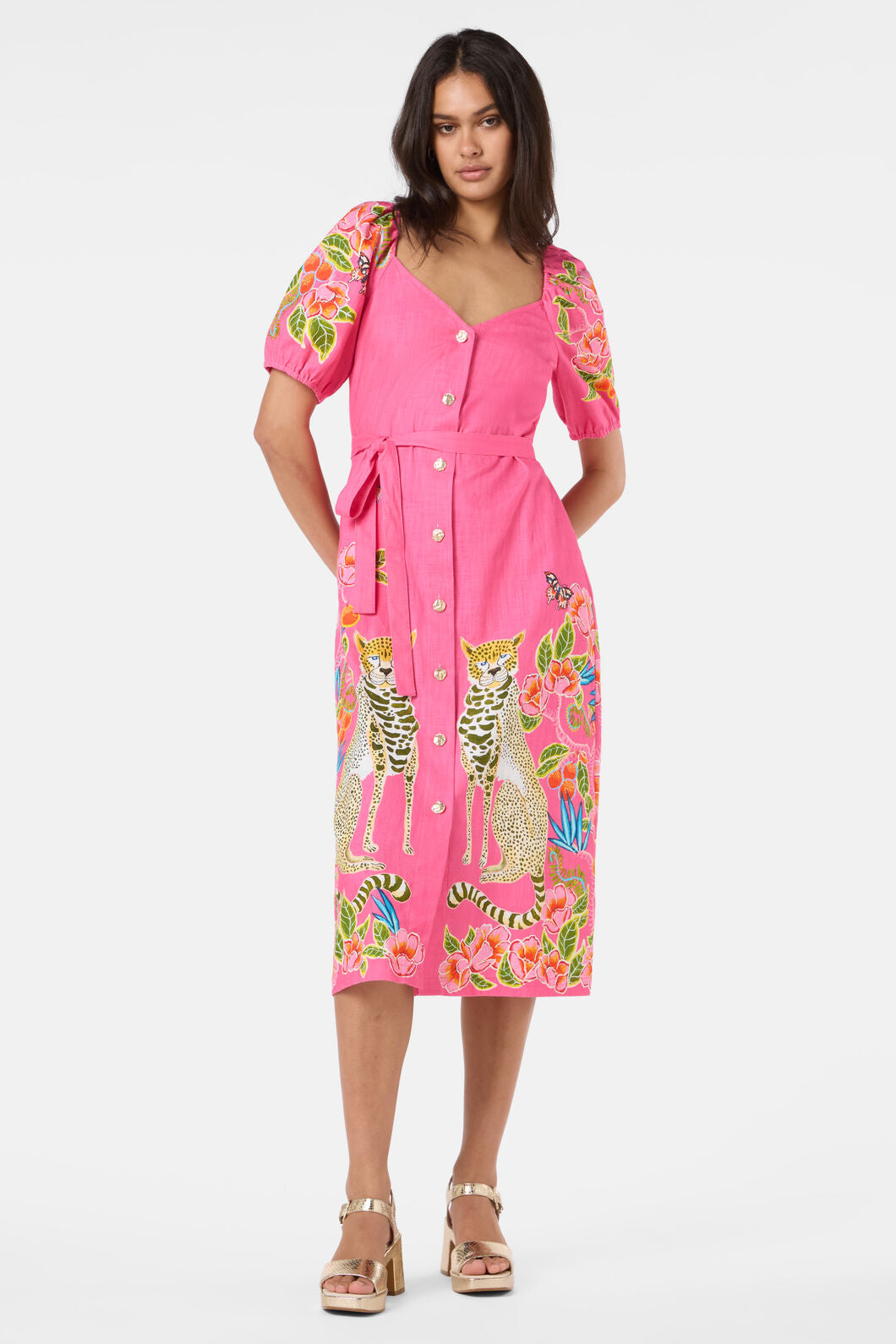 Gorman NZ - Plum Harvest Party Dress - print