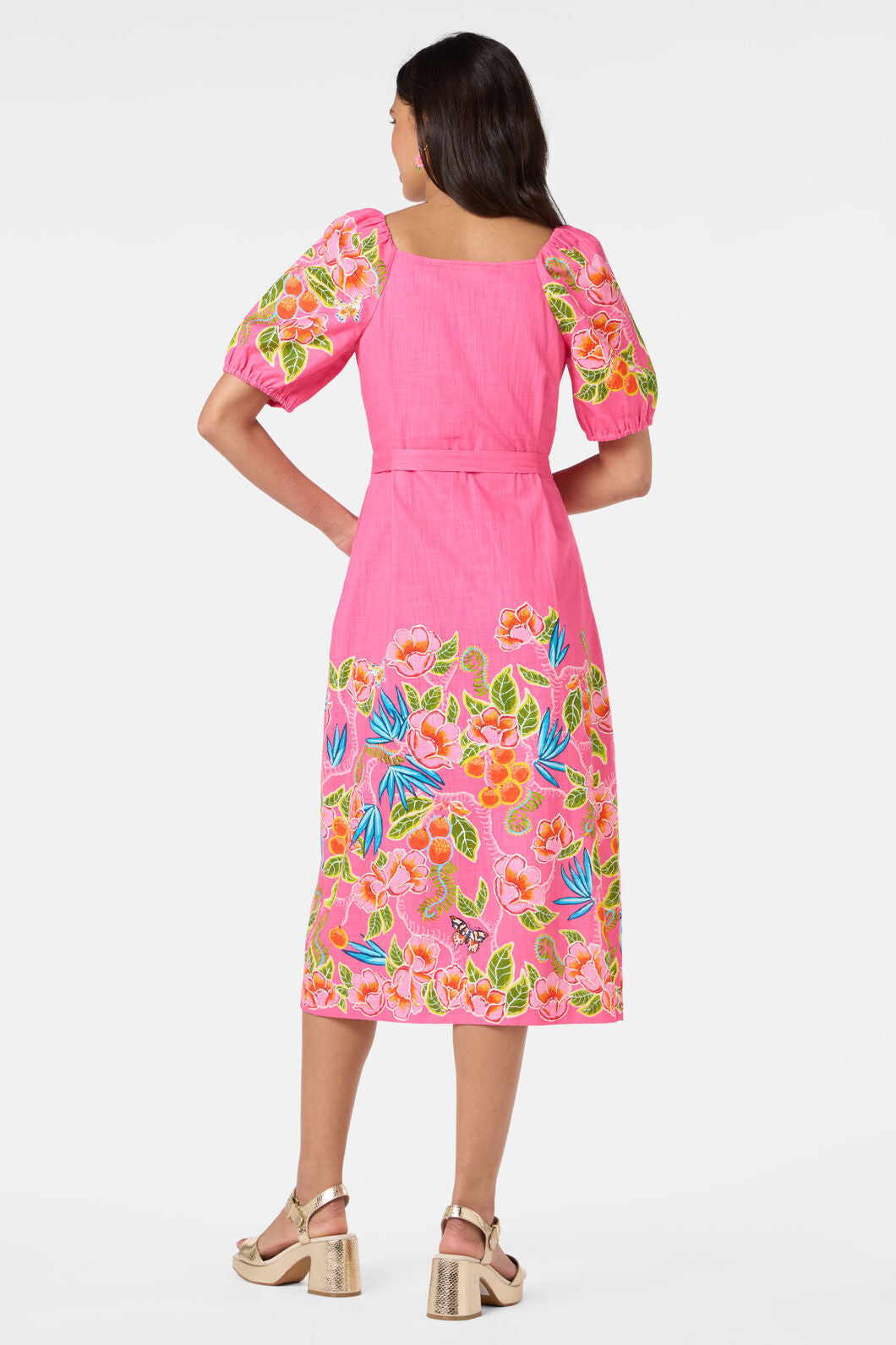 Gorman NZ - Plum Harvest Party Dress - print