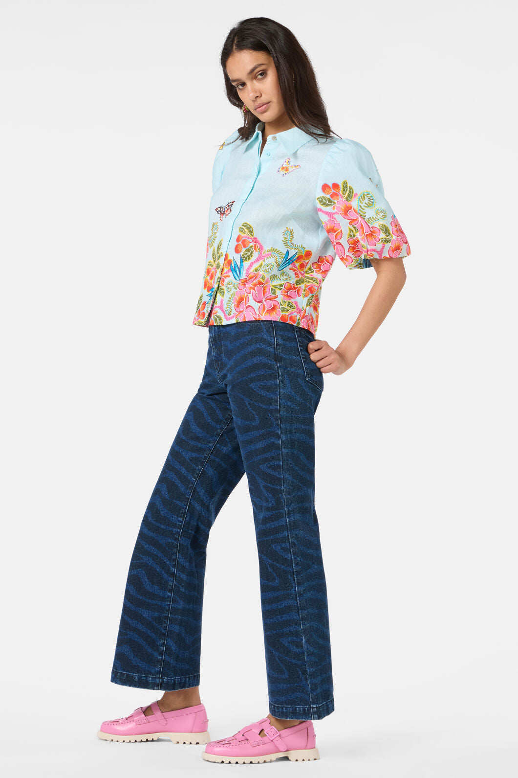 Gorman NZ - Plum Harvest Shirt - print