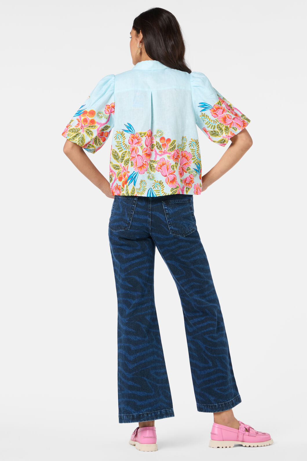 Gorman NZ - Plum Harvest Shirt - print