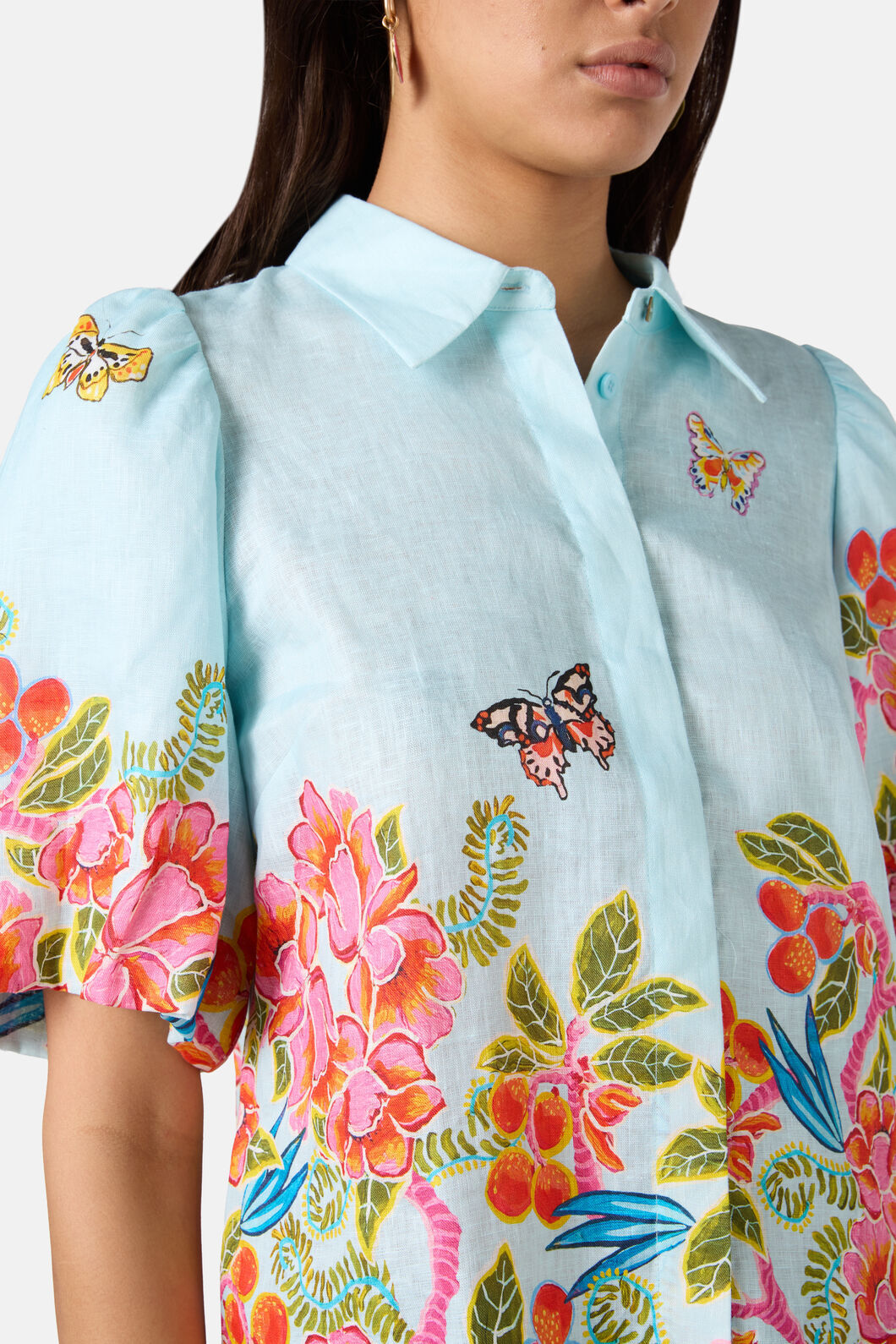 Gorman NZ - Plum Harvest Shirt - print