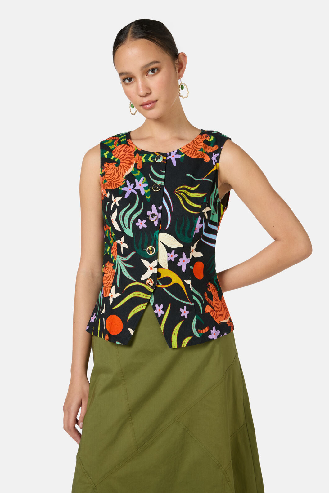 Gorman NZ - Dancing Playmates Vest - print