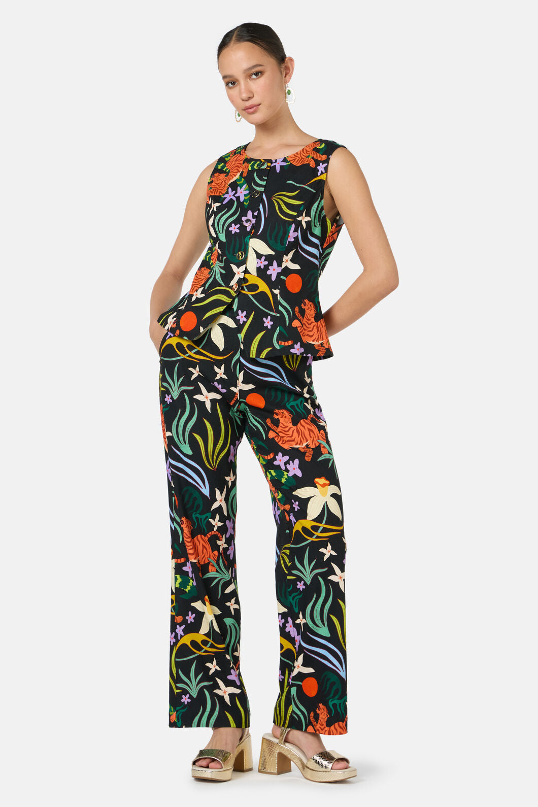 Gorman NZ - Dancing Playmates Vest - print