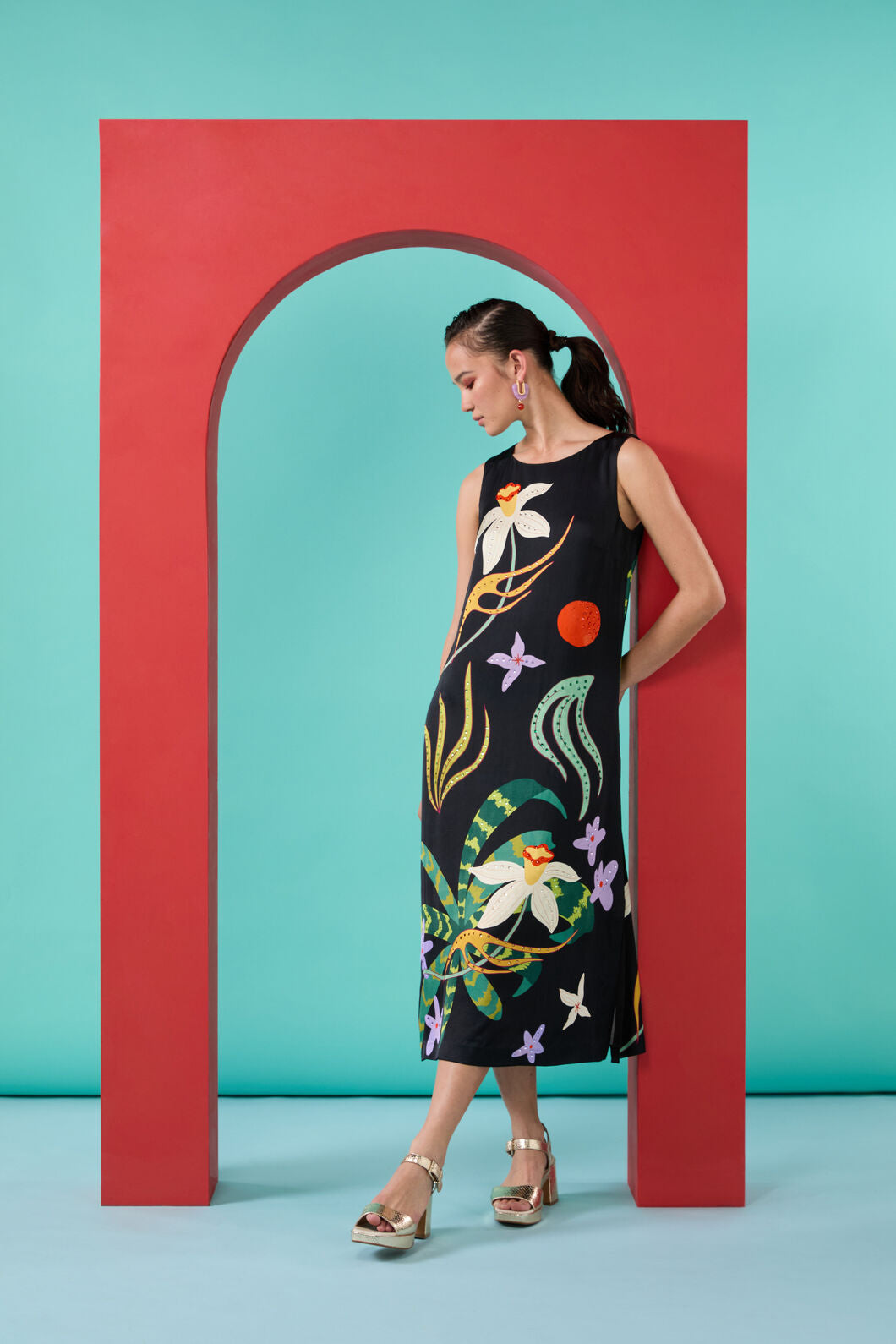 Gorman NZ - DancingPlaymatesPlacementDress - print
