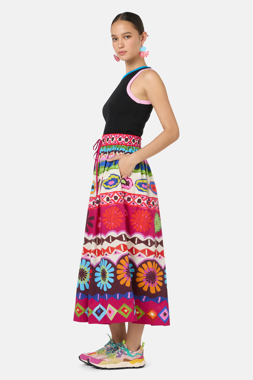 Gorman NZ - Tropic Pop Skirt - print
