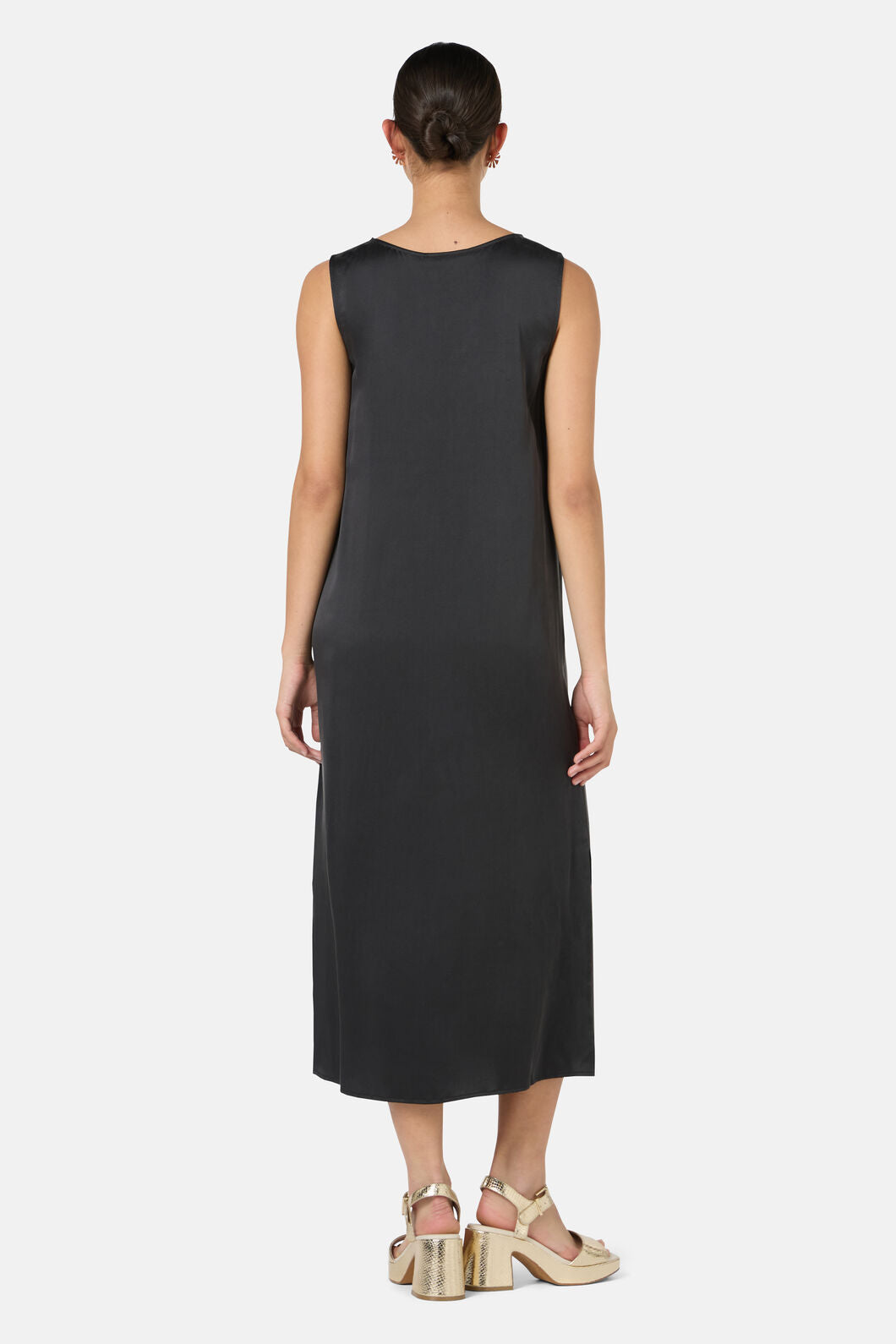 Gorman NZ - Kirby Sandwashed Silk Dress - black
