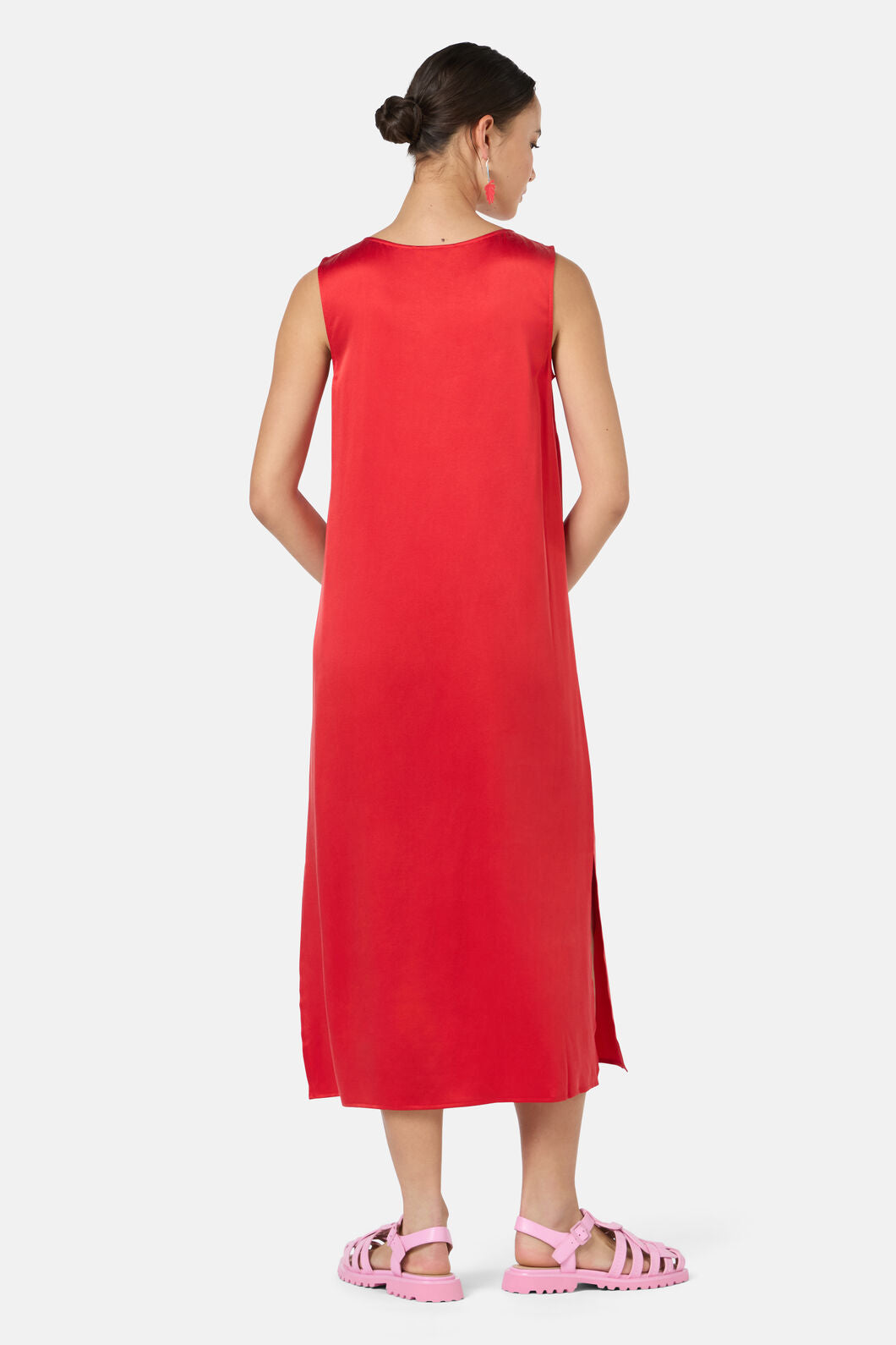 Gorman NZ - Kirby Sandwashed Silk Dress - red