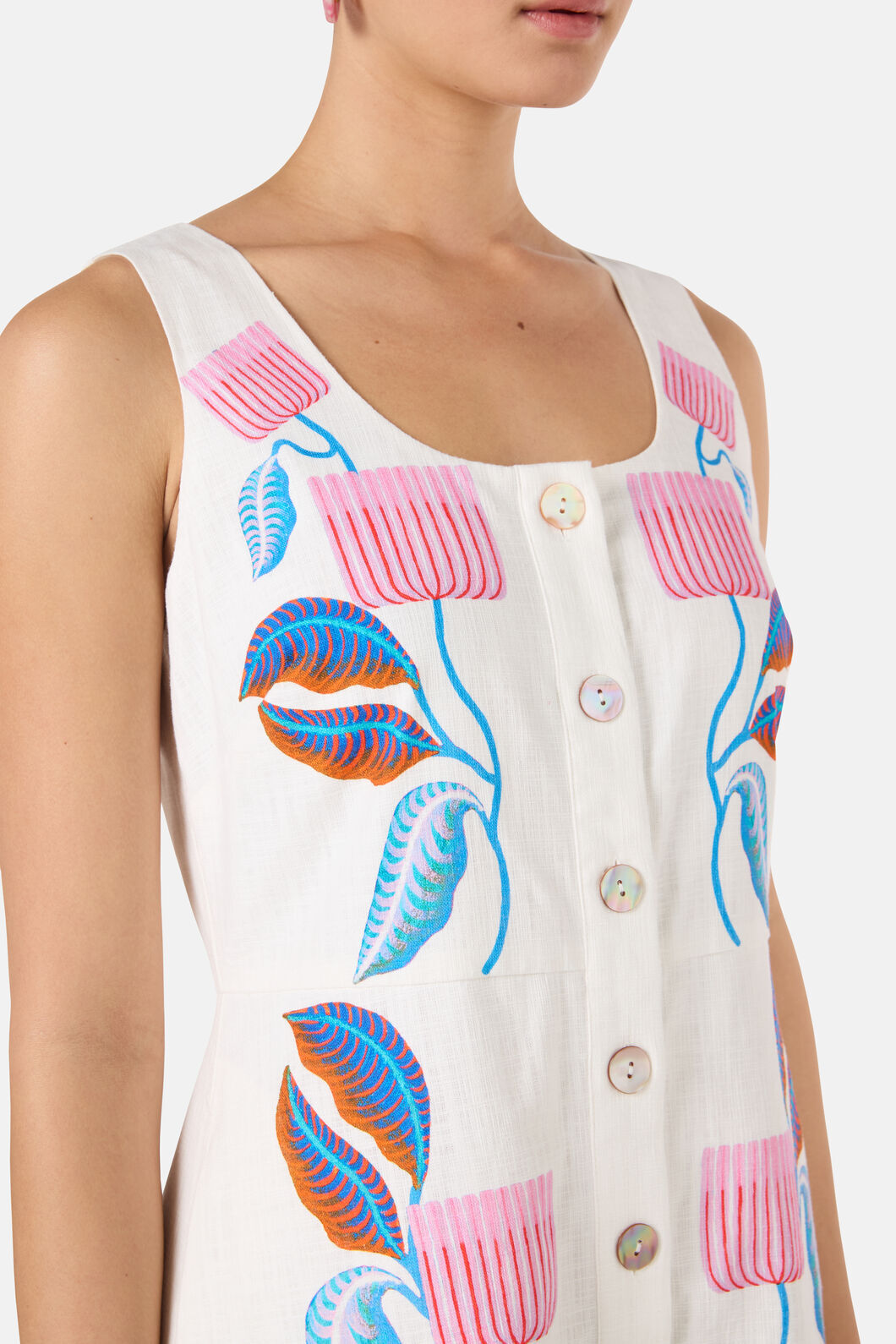 Gorman NZ - Past Lover Print Midi Dress - print