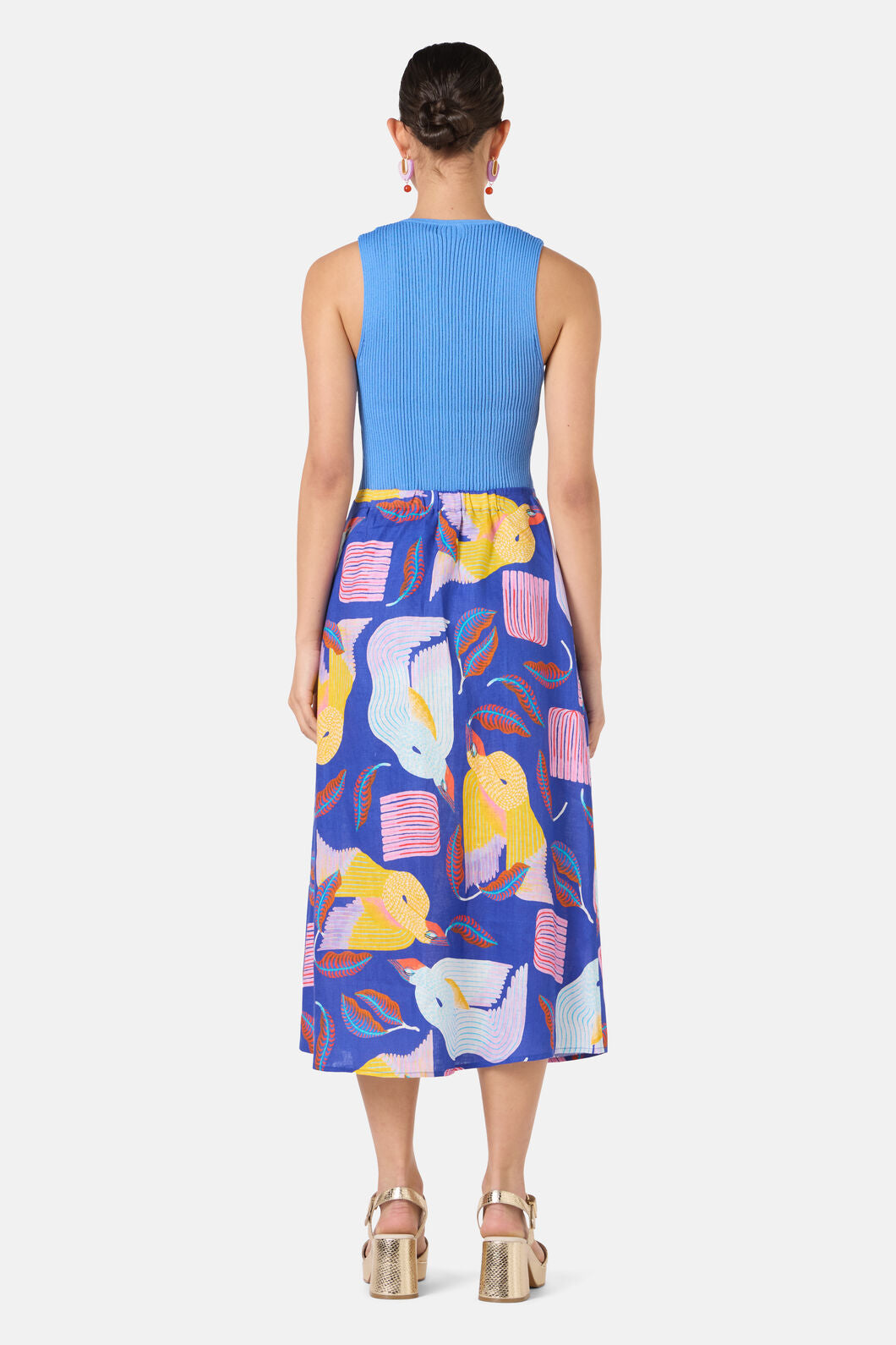 Gorman NZ - Past Lover Linen Print Skirt - print