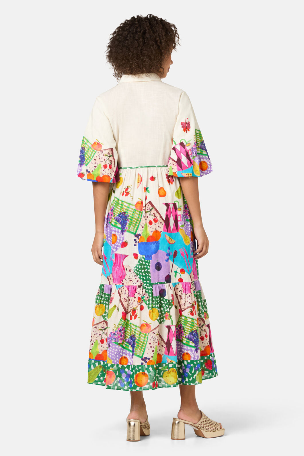 Gorman NZ - Fruit Party Print Shirt Dress - print