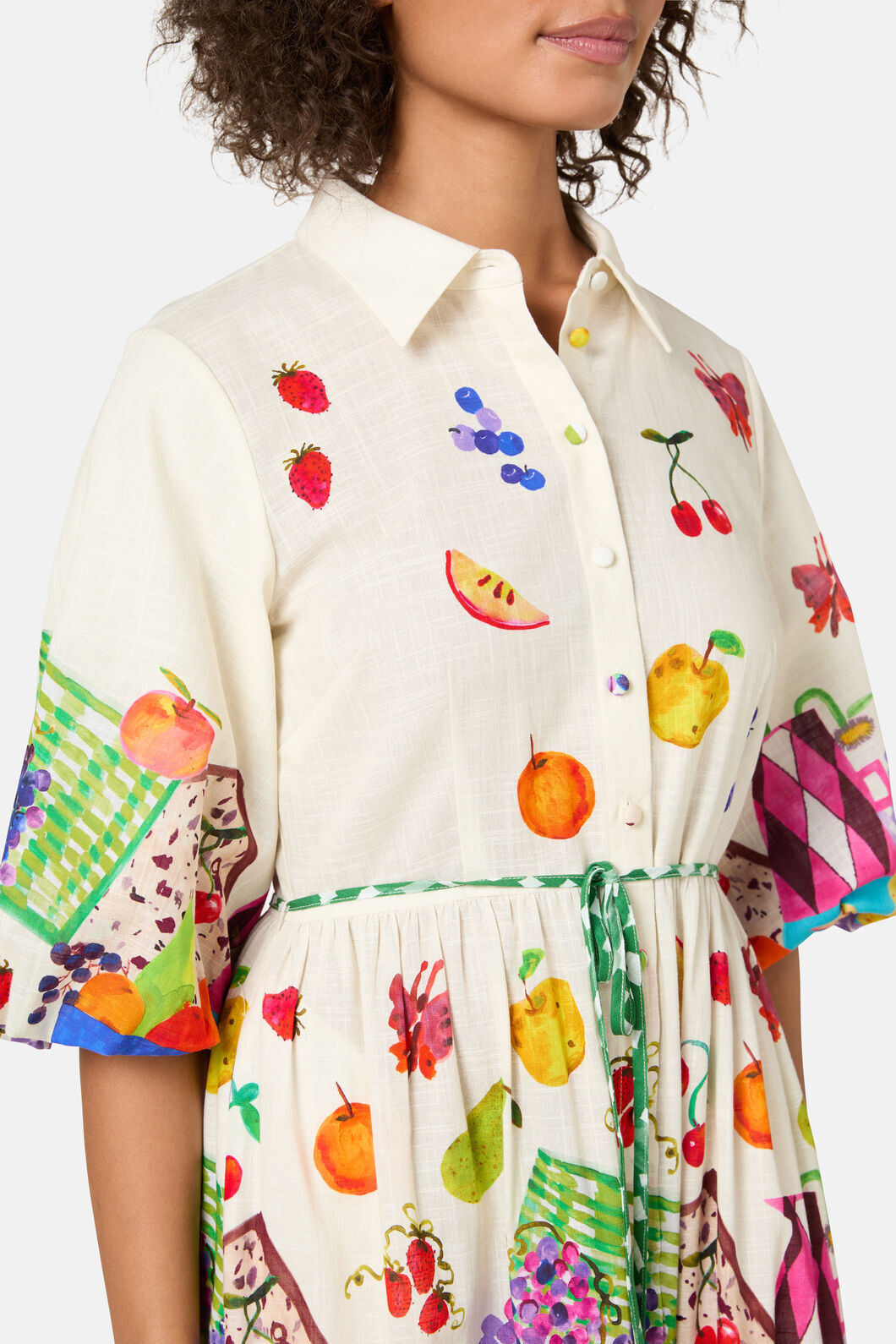 Gorman NZ - Fruit Party Print Shirt Dress - print