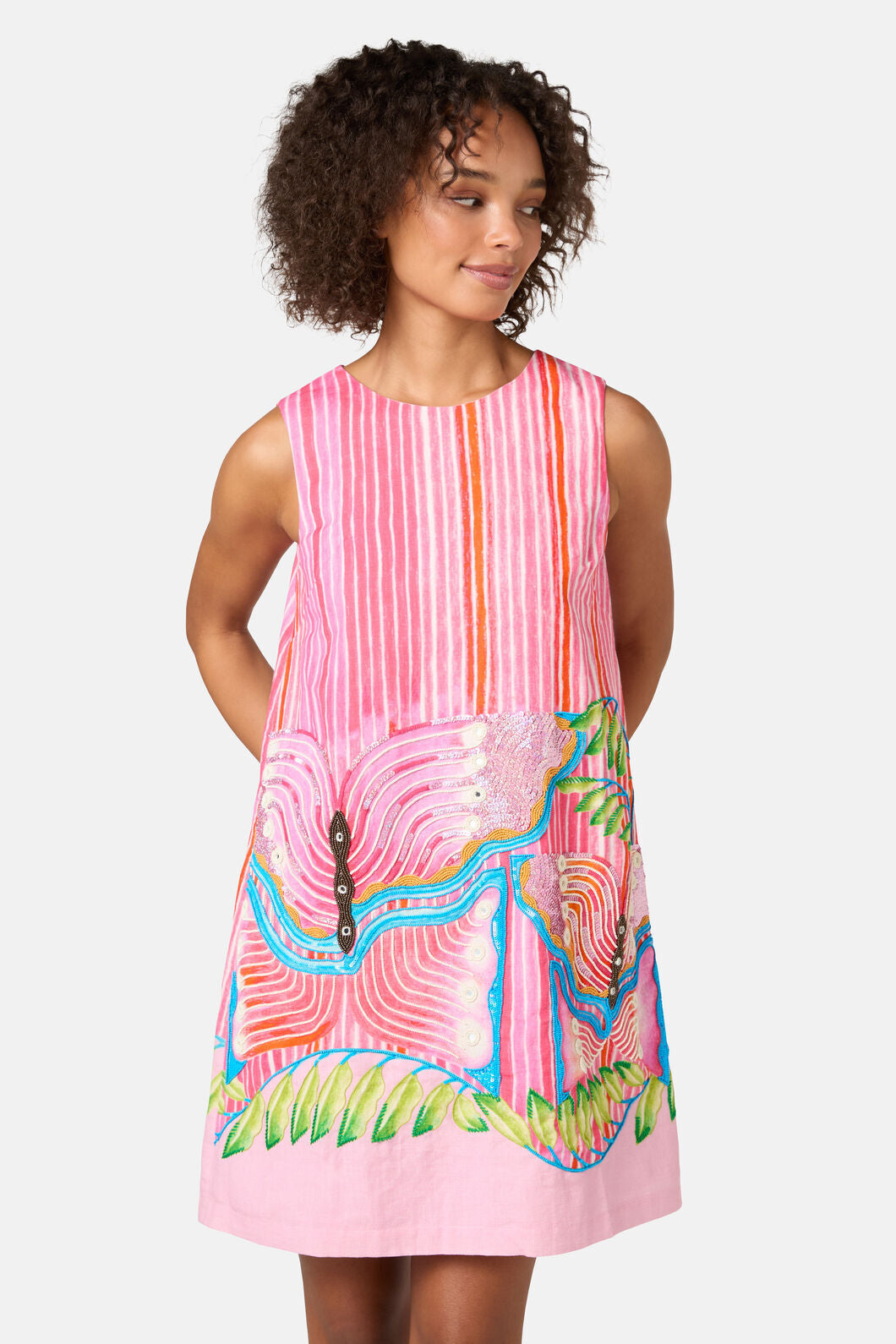 Gorman NZ - In Secret Print Shift Dress - print