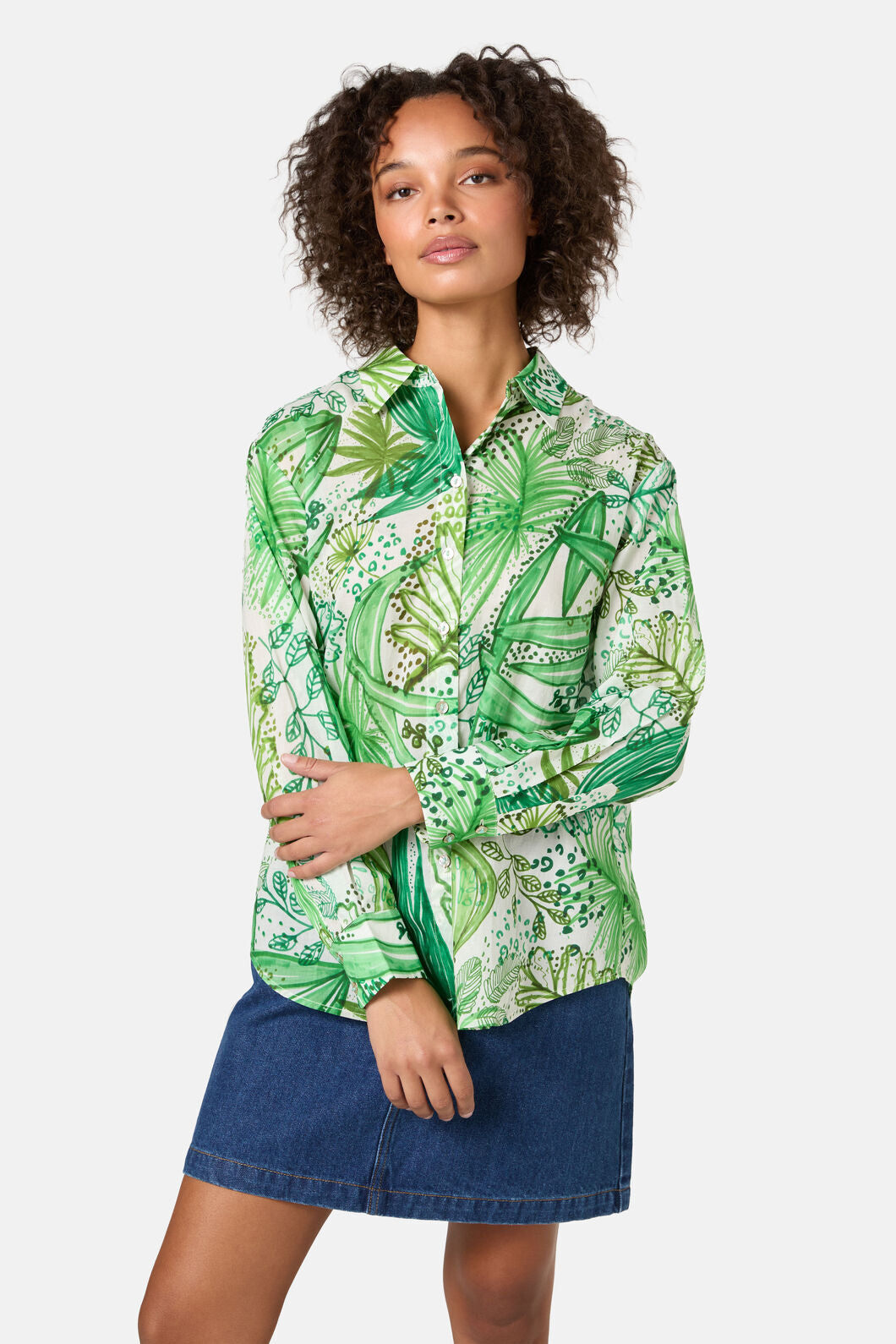 Gorman NZ - Tree Fern Print Shirt - print