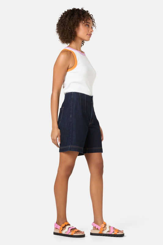 Gorman NZ - Casper Denim Shorts - indigo