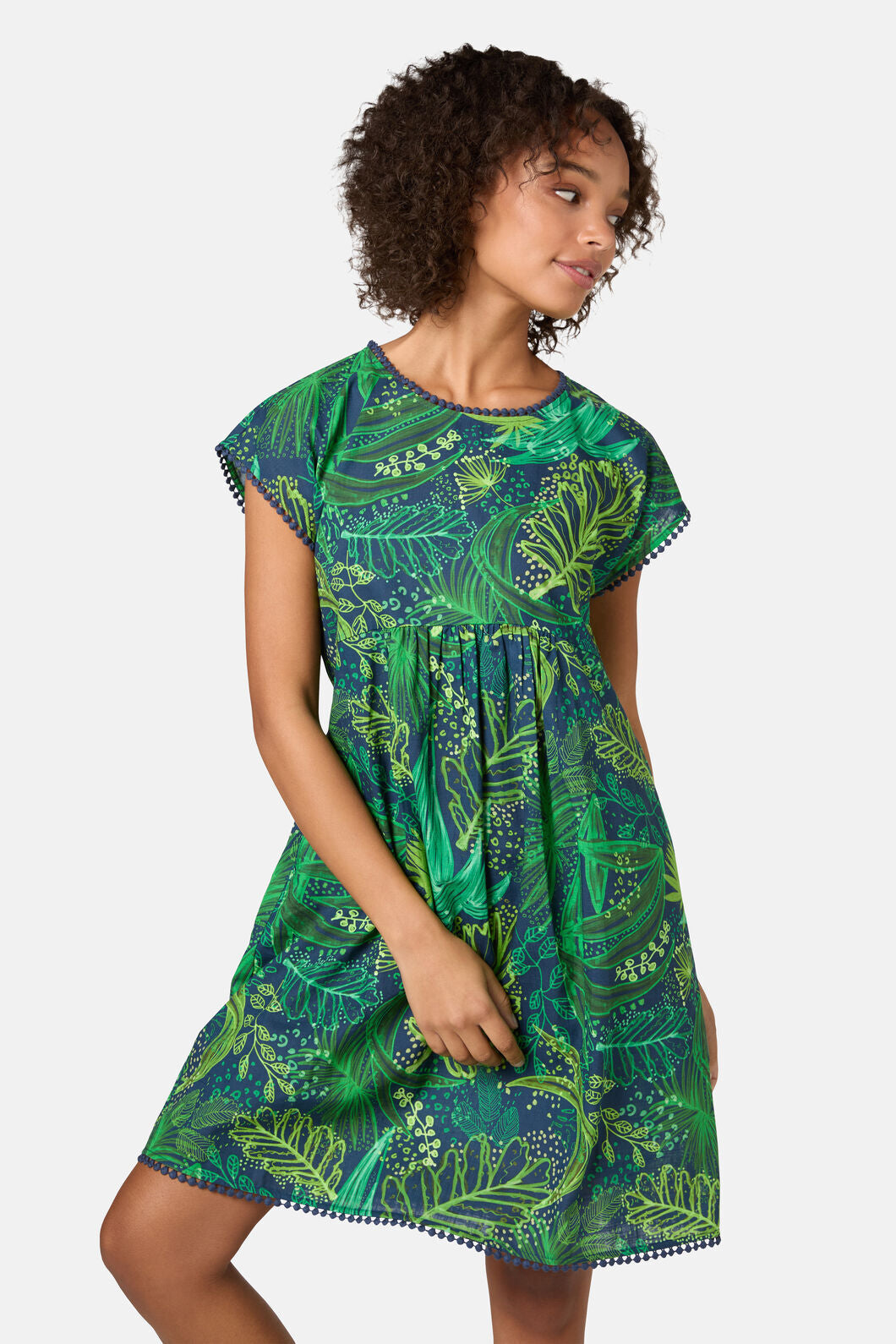 Tree Fern Print Bungalow Dress – Gorman NZ