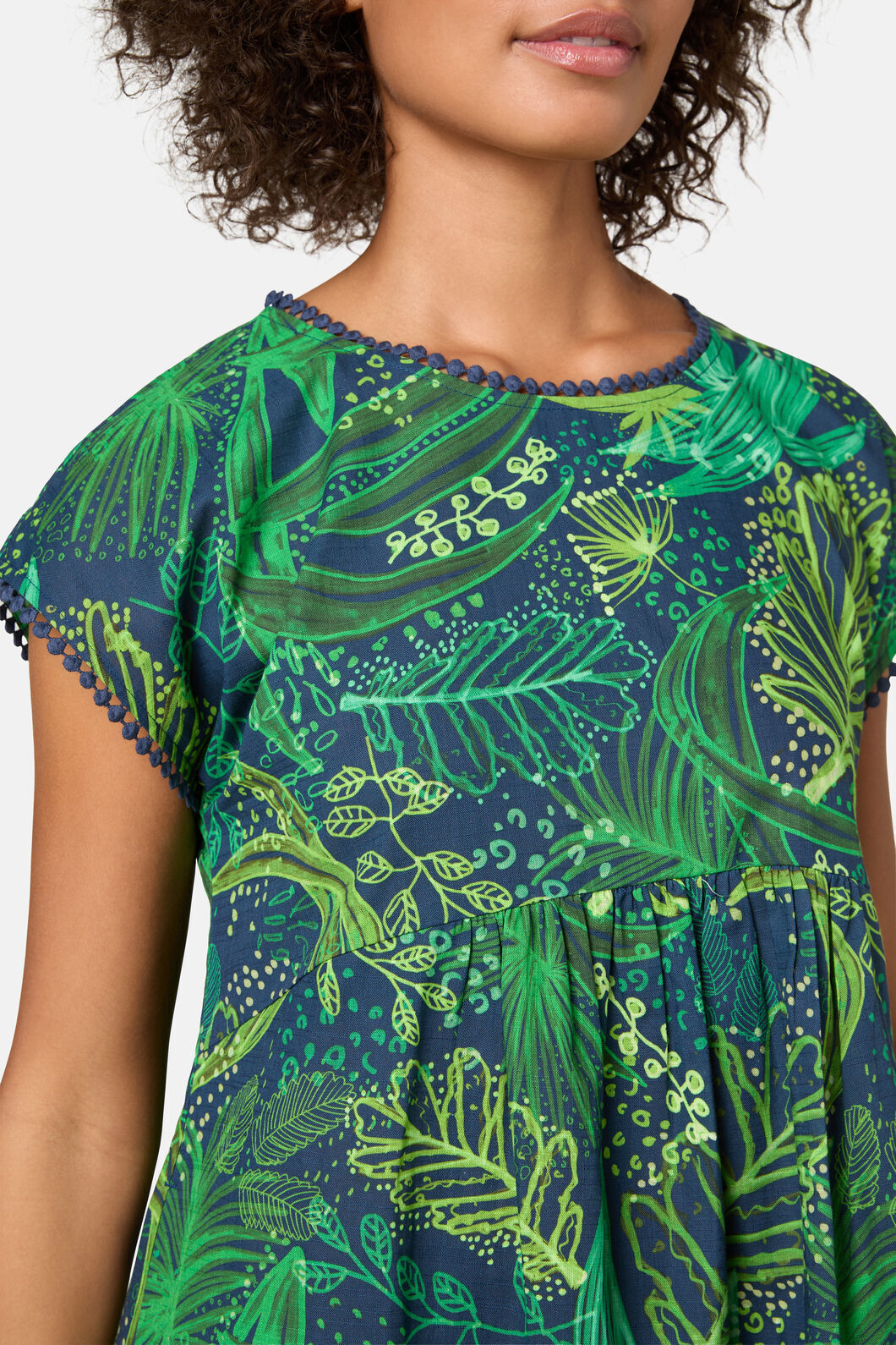 Gorman NZ - Tree Fern Print Bungalow Dress - print