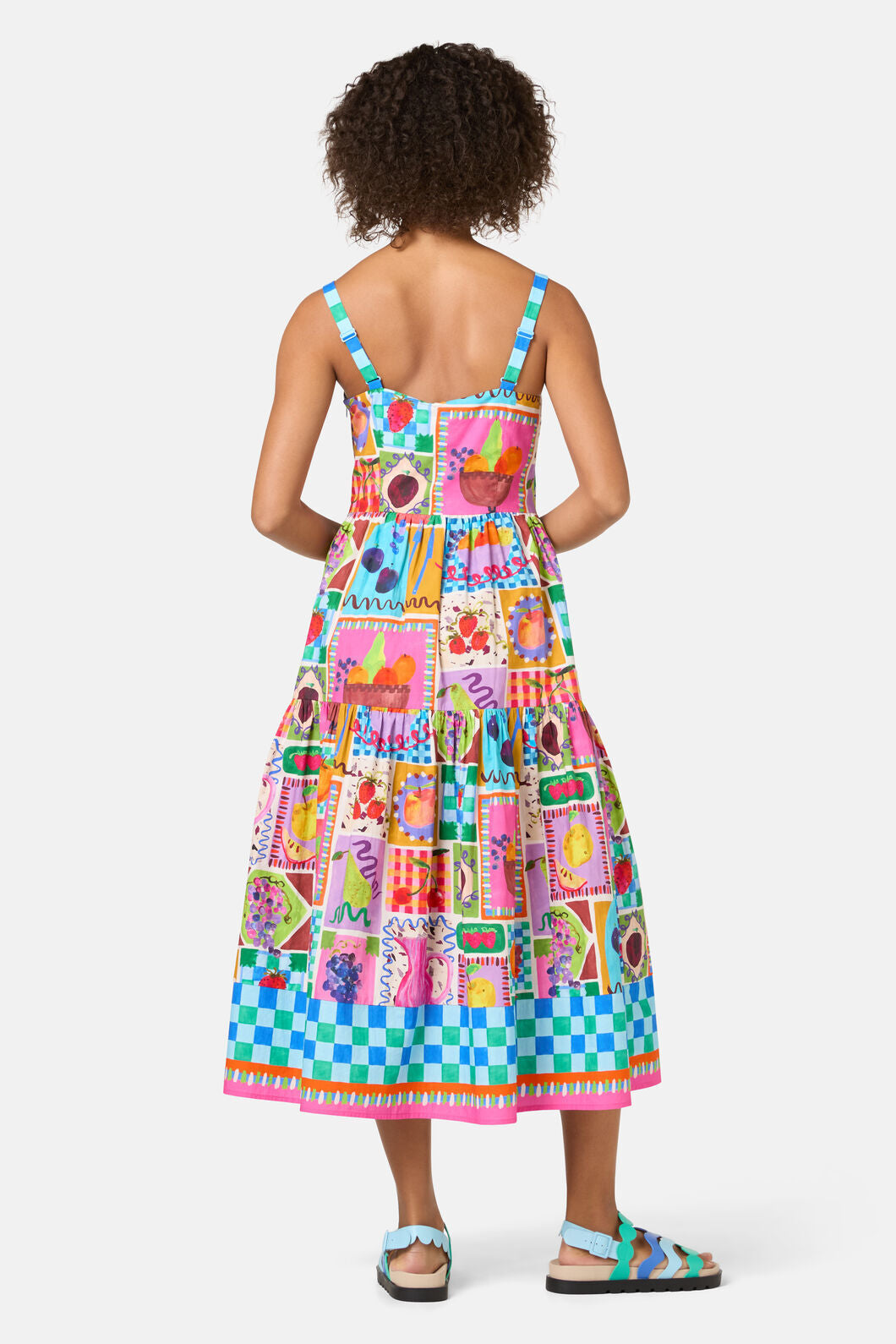 Gorman NZ - Fruit Party Print Long Dress - print