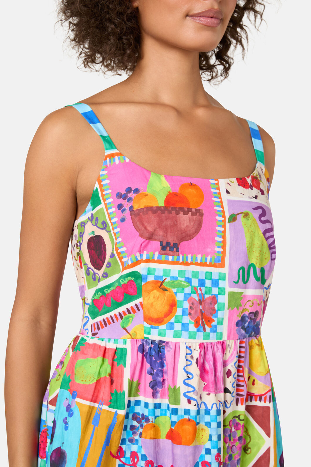 Gorman NZ - Fruit Party Print Long Dress - print