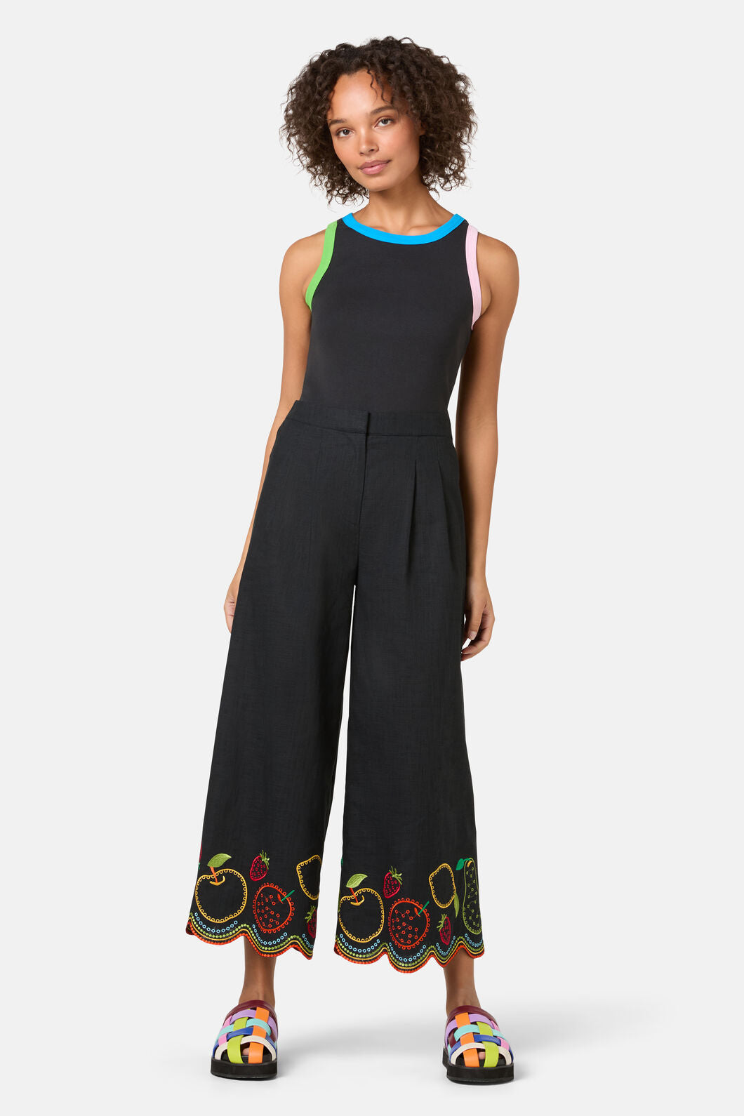 Gorman NZ - Fruity Anglaise Emb Culotte - black