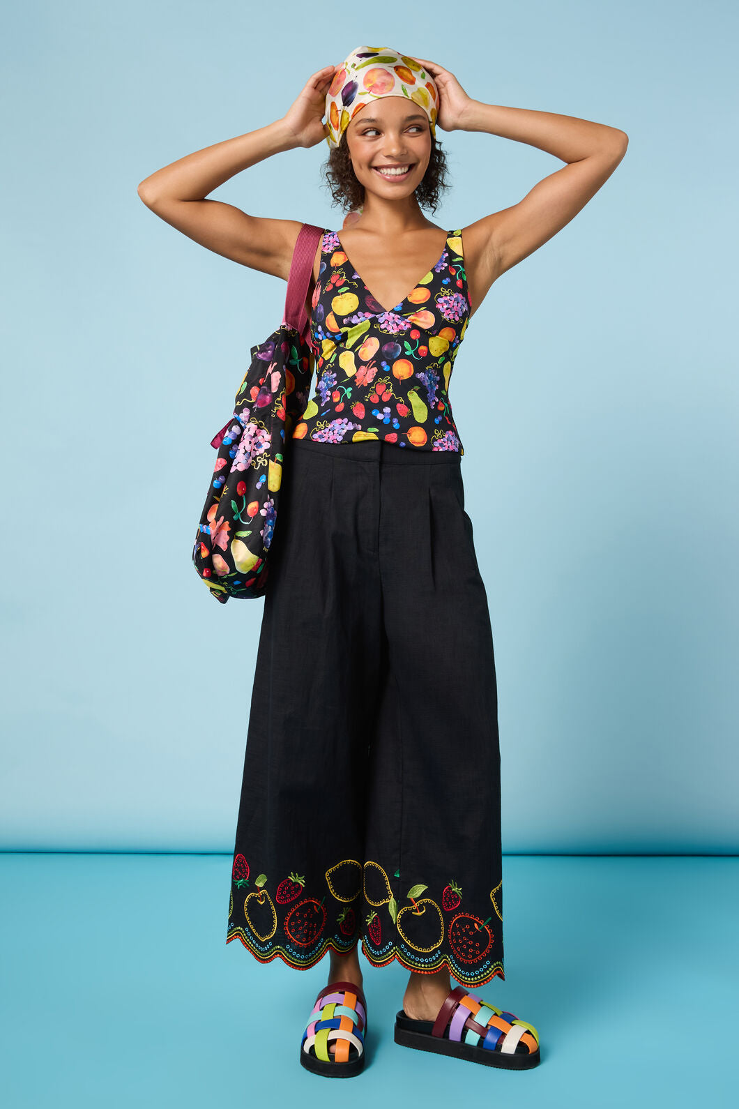 Gorman NZ - Fruity Anglaise Emb Culotte - black