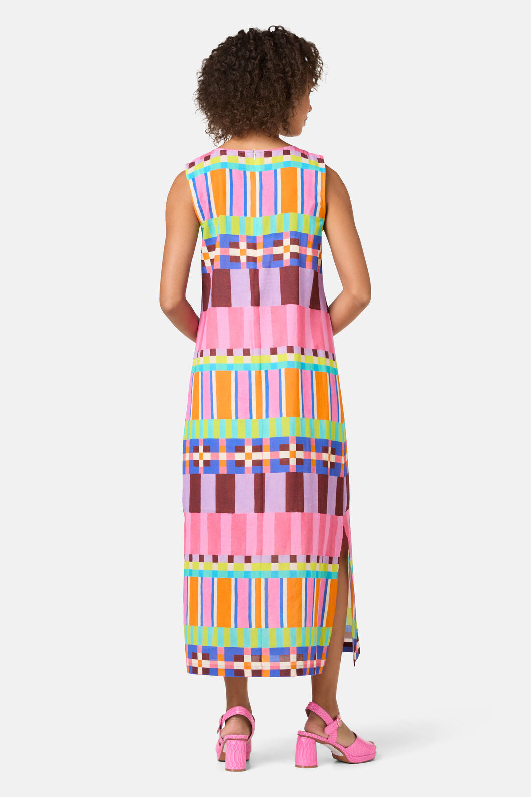 Gorman NZ - Holiday Stripe Long Dress - print