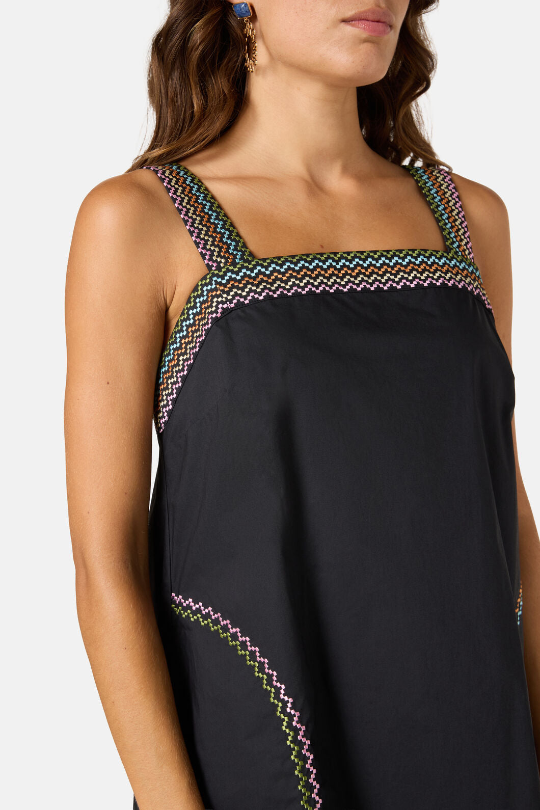 Gorman NZ - Stitch Riff Swing Dress - navy